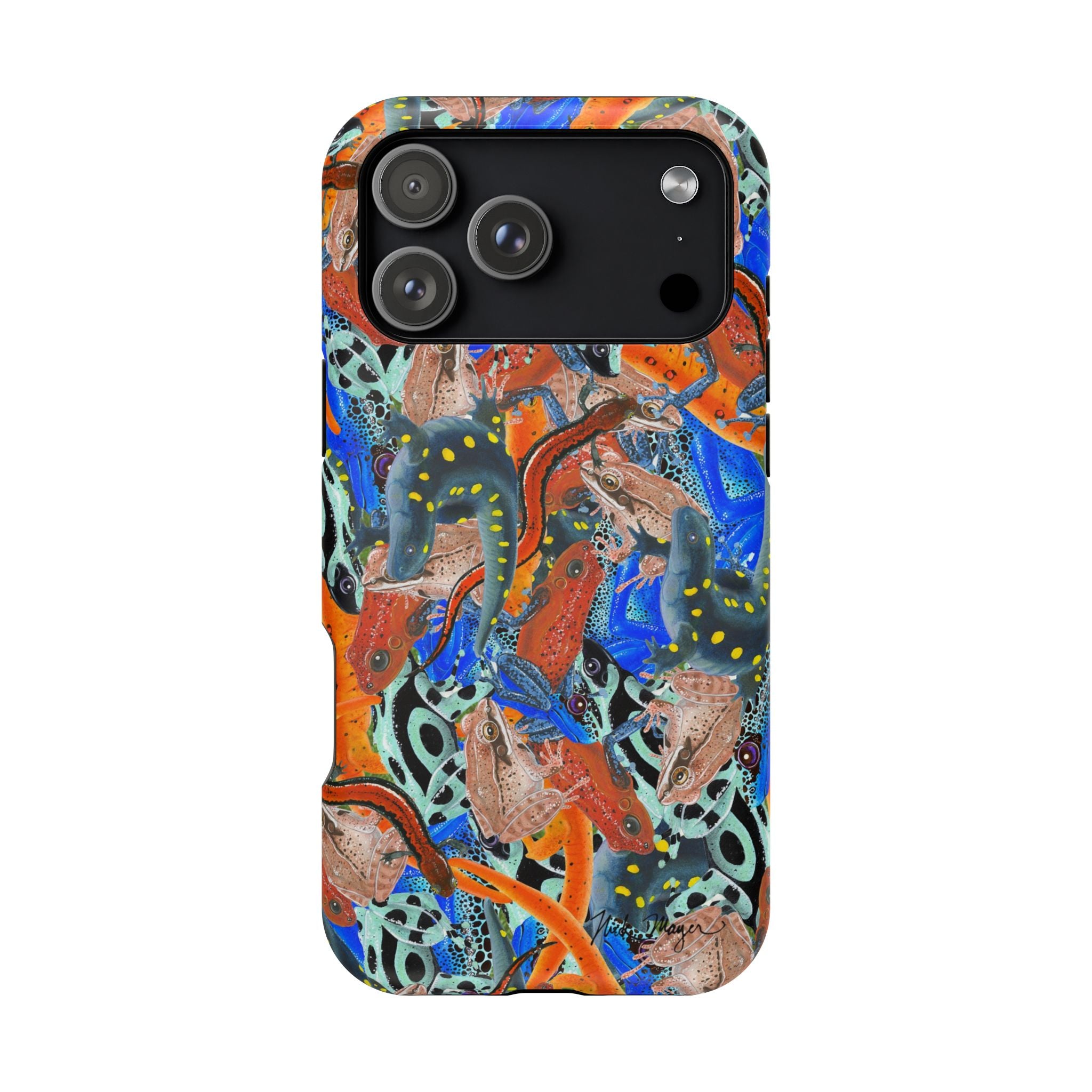 Frogs and Salamanders MagSafe iPhone Case
