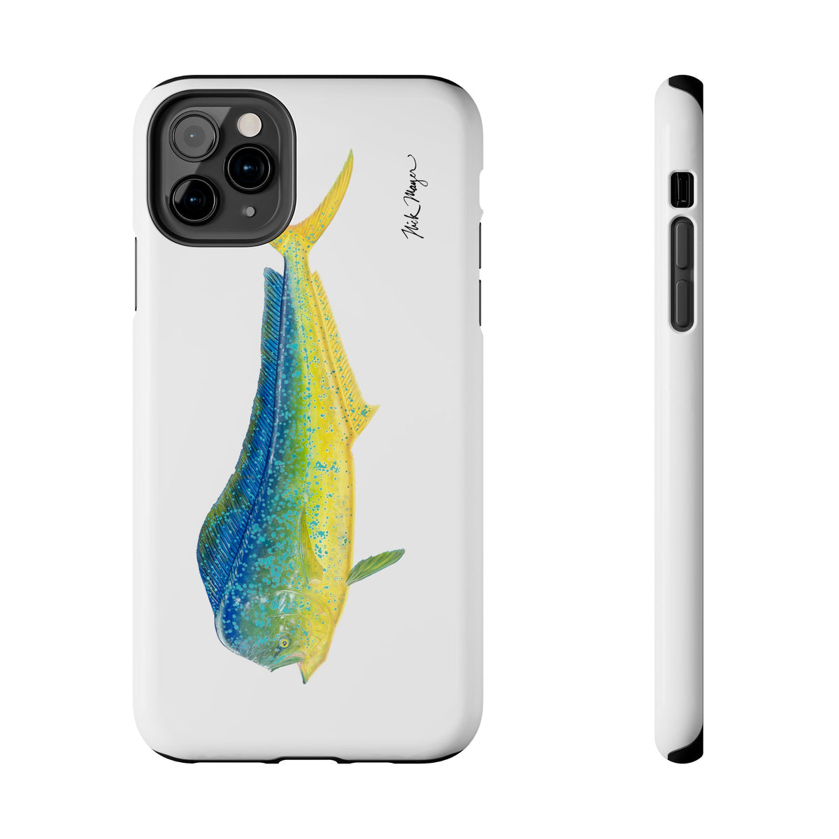 Bull Mahi White Phone Case (iPhone) Printify