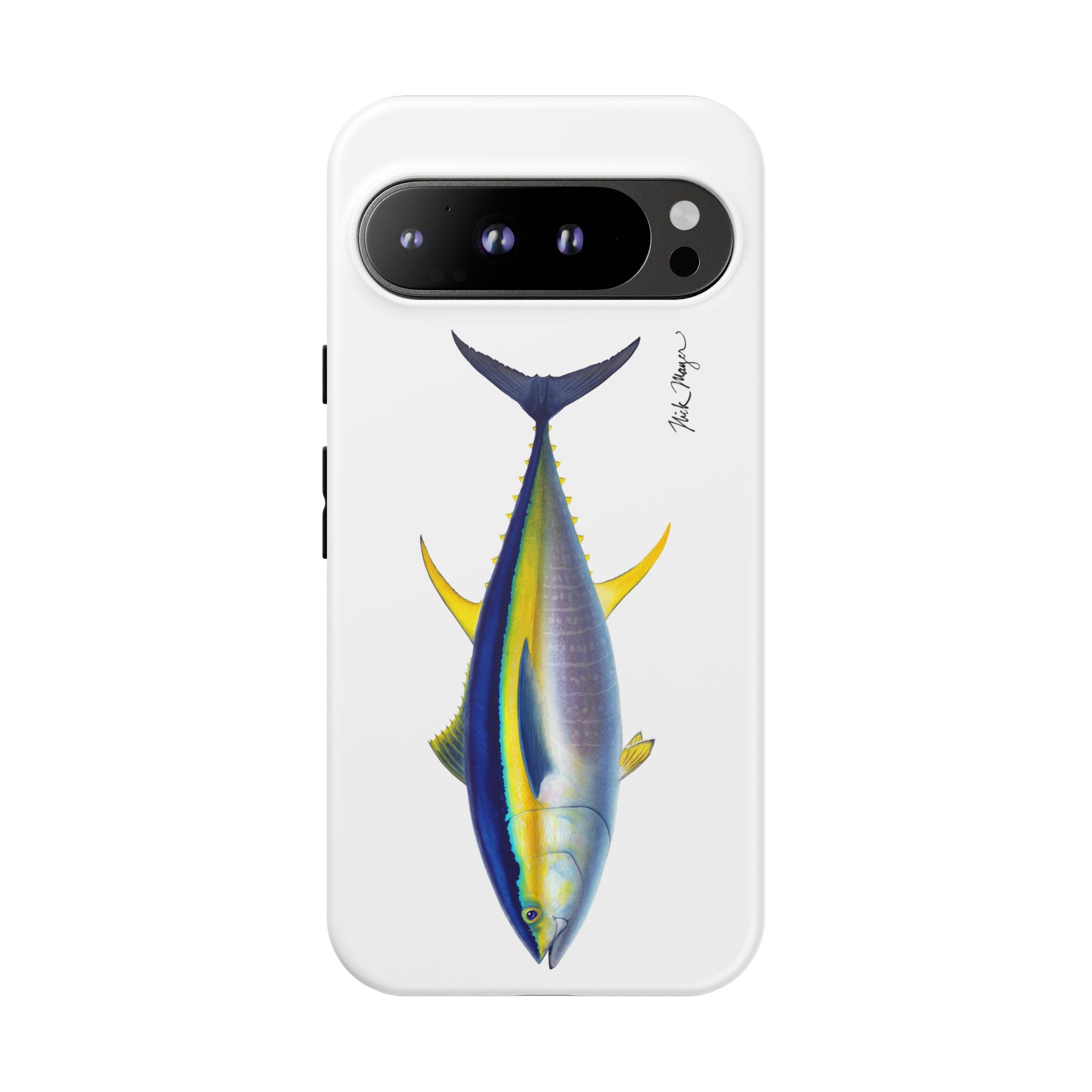Yellowfin Tuna White Phone Case (Samsung)