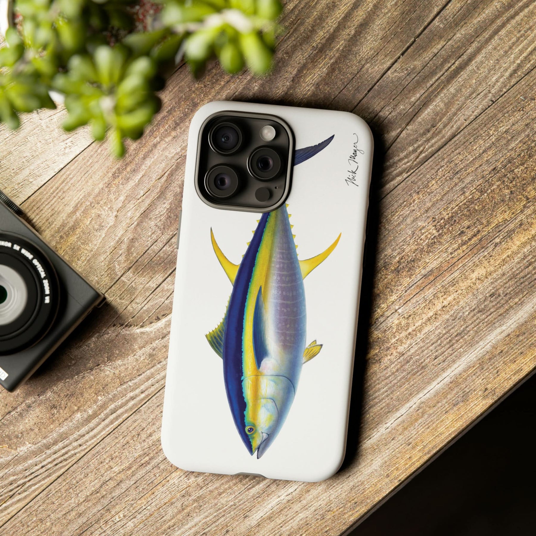 Yellowfin Tuna iPhone 15 Case