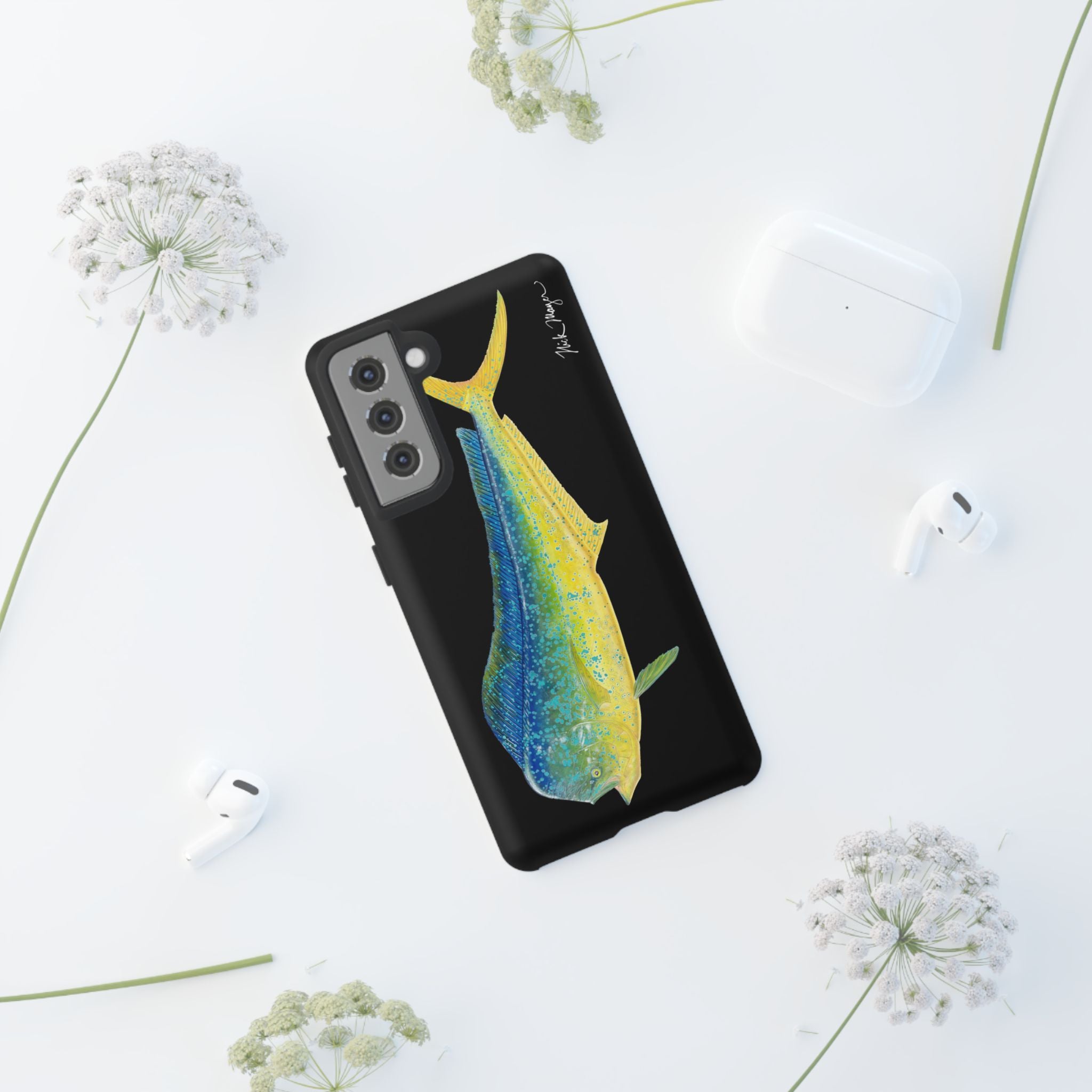 Bull Mahi Black Phone Case (Samsung)