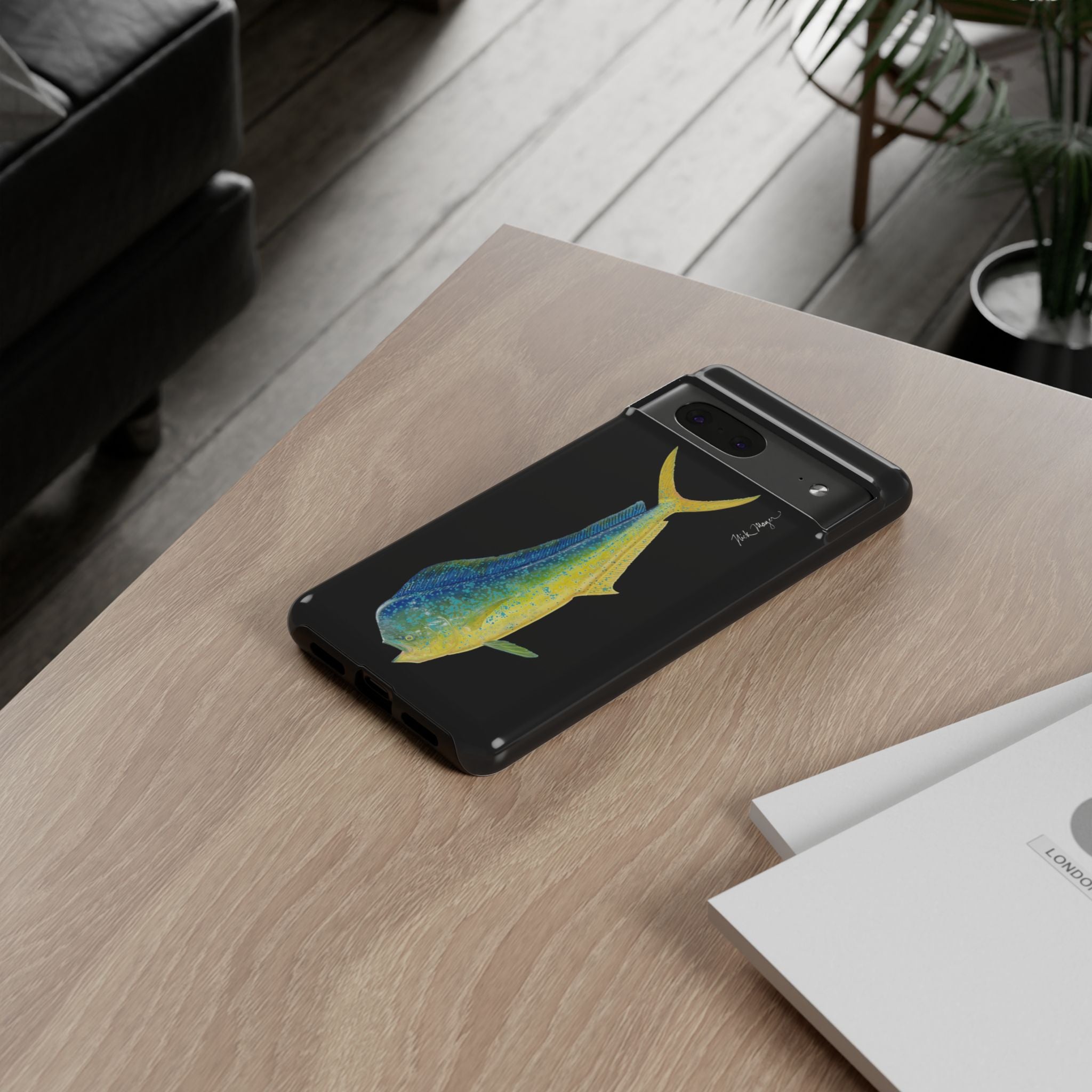 Bull Mahi Black Phone Case (Samsung)