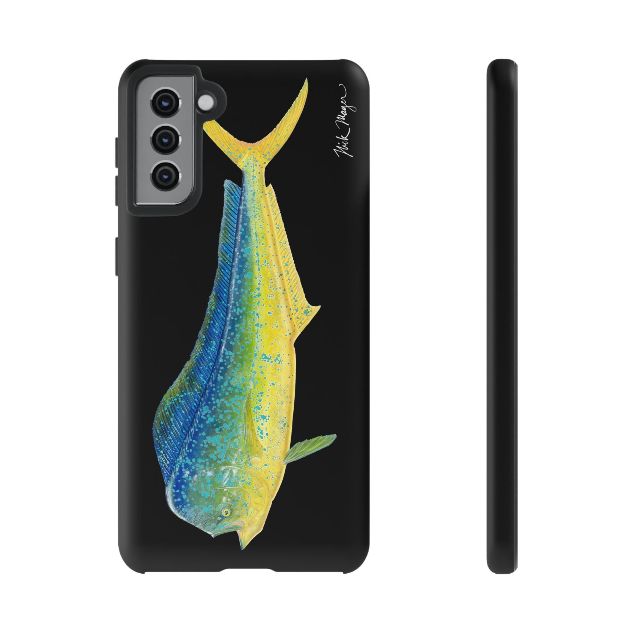 Bull Mahi Black Phone Case (Samsung)