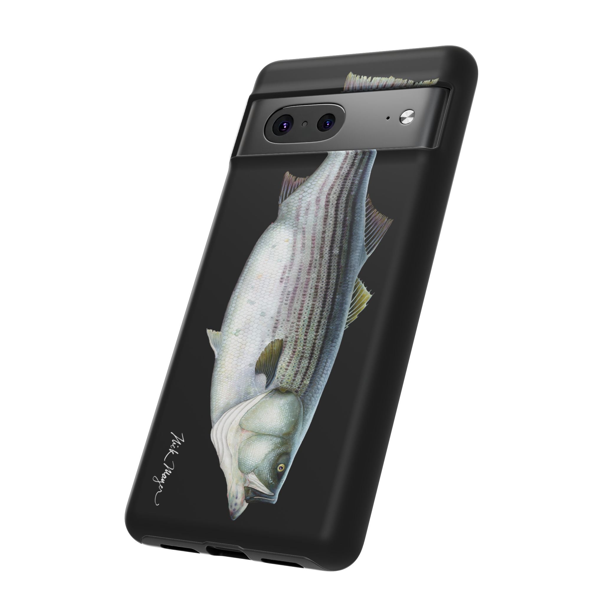 Cow Striper Phone Case (Samsung) - black