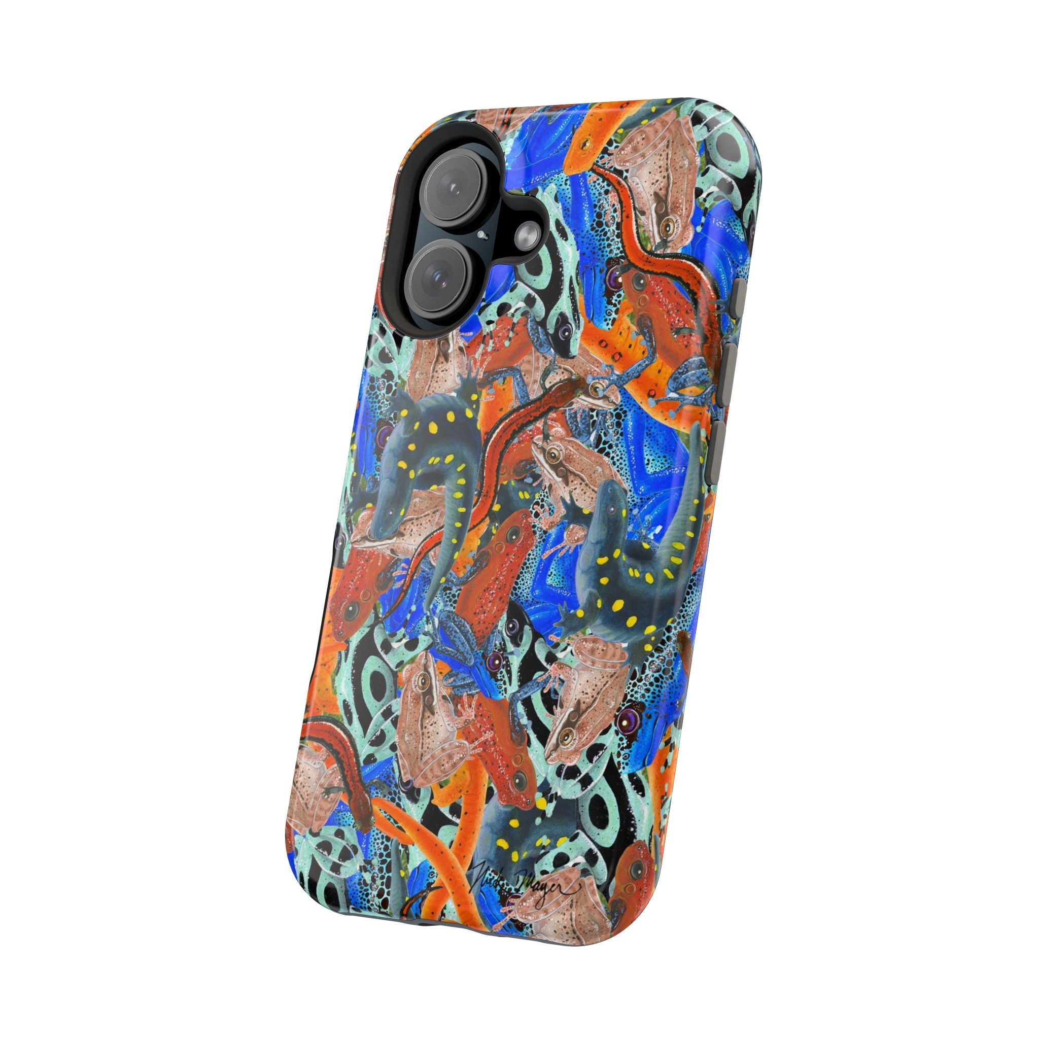 Frogs and Salamanders MagSafe iPhone Case