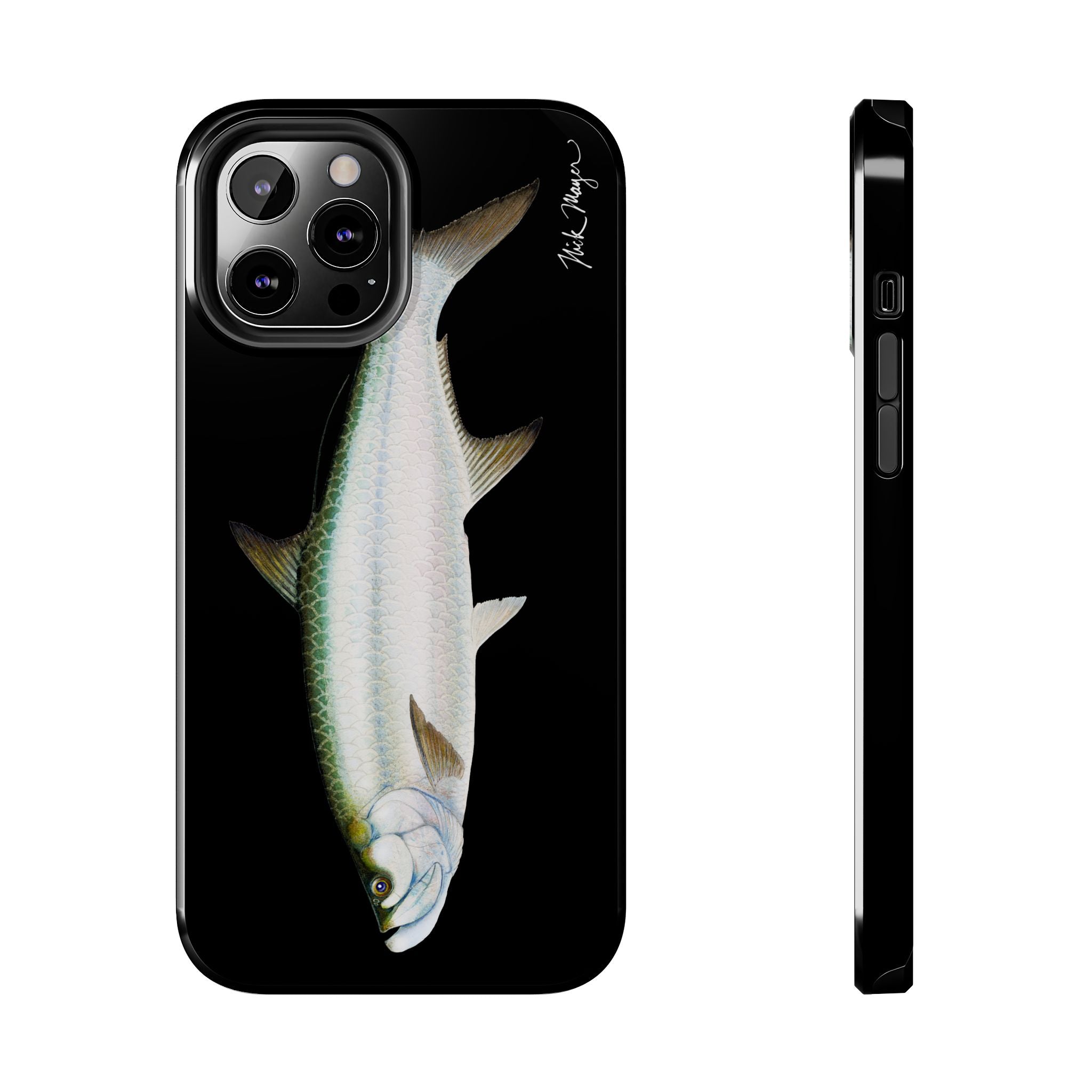 Tarpon Black Phone Case (iPhone)
