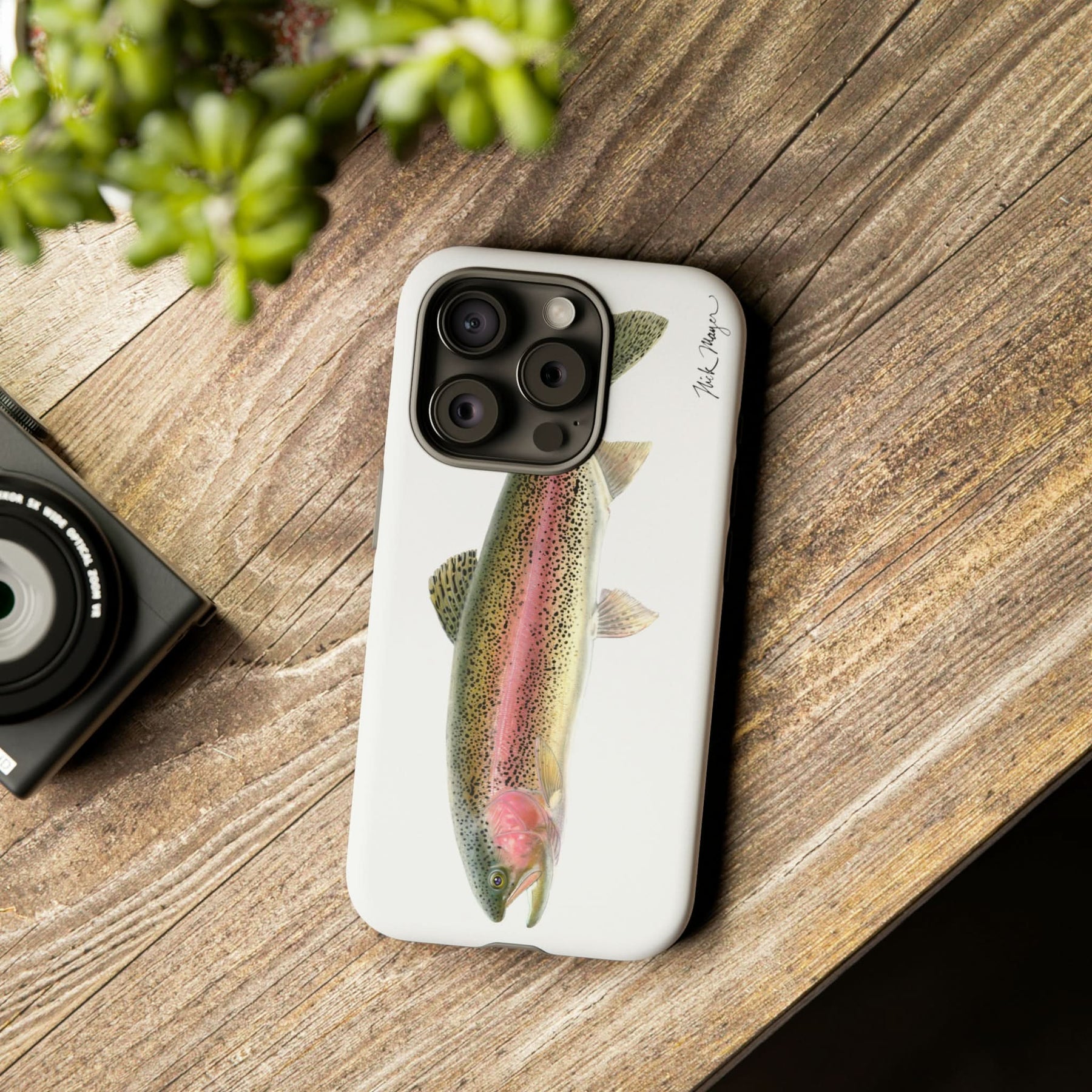 Rainbow Trout iPhone 15 Case