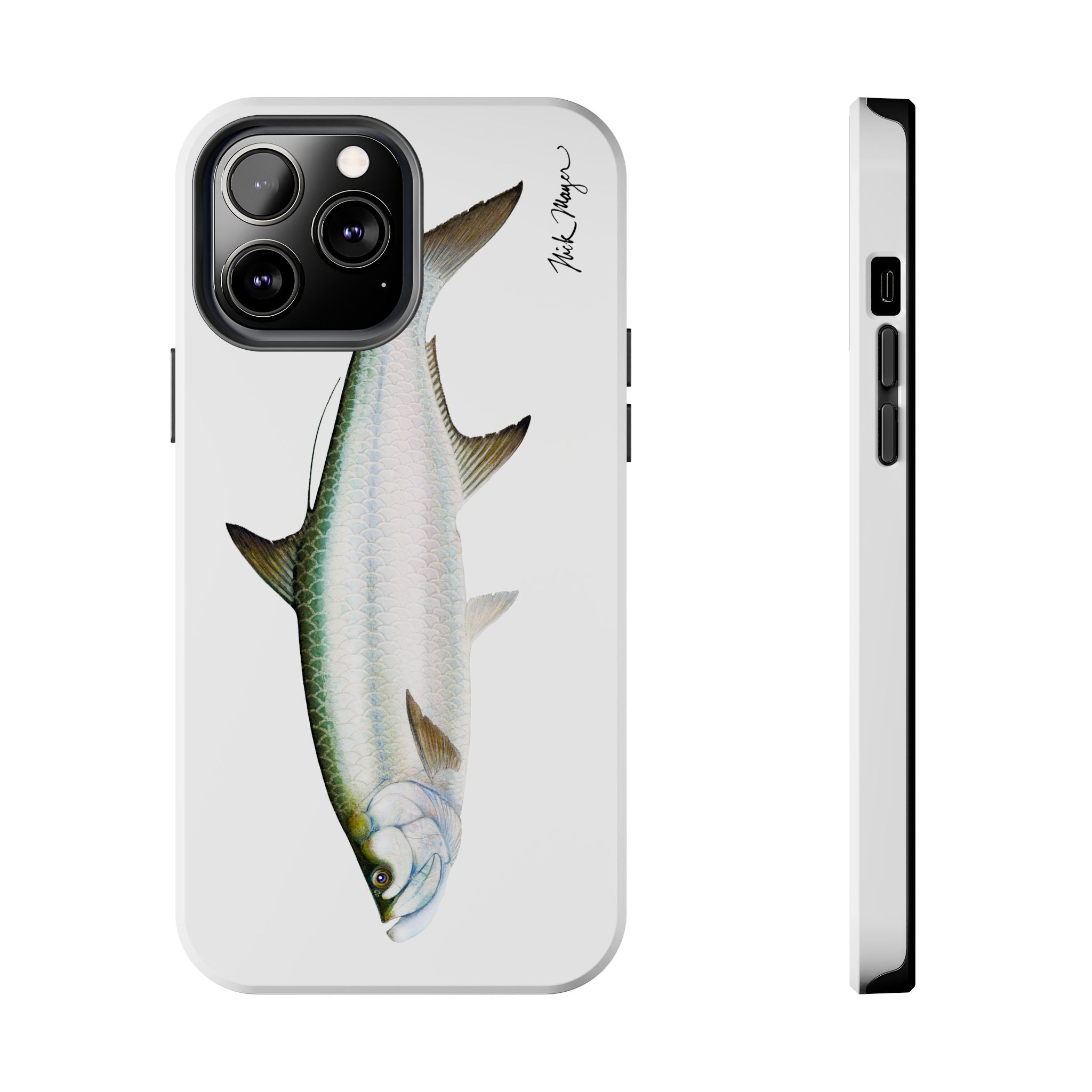 Tarpon White Phone Case (iPhone)