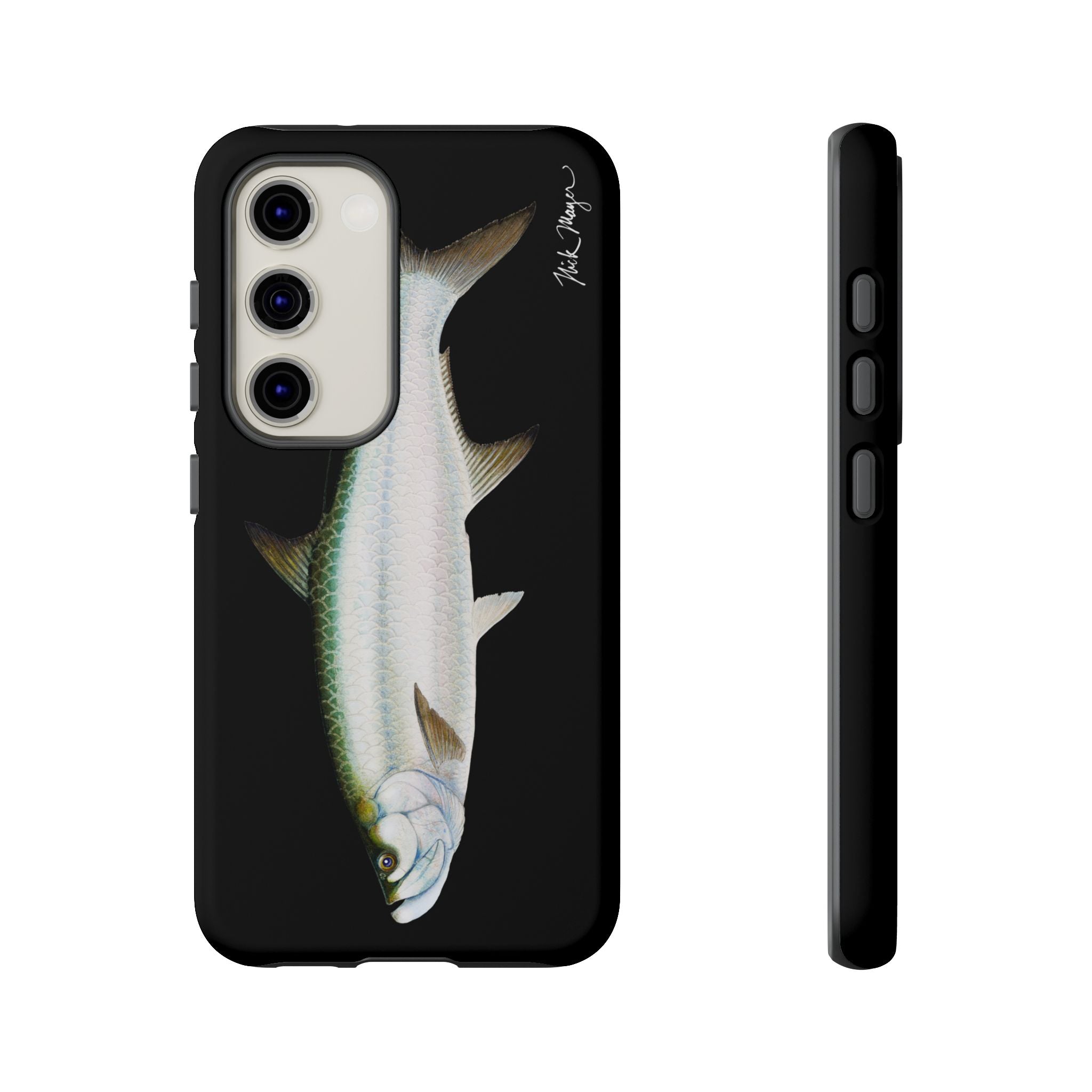 Tarpon Black Phone Case (Samsung) Printify