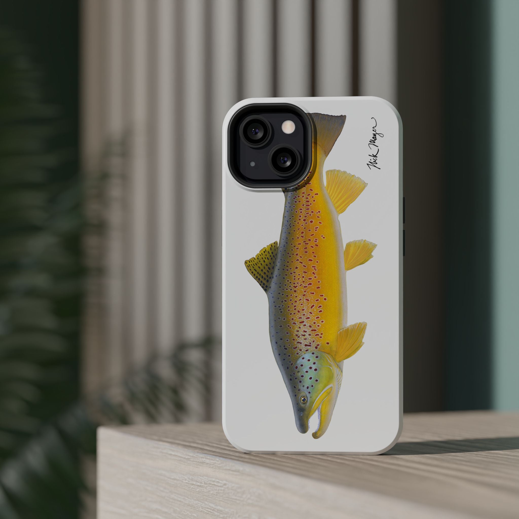 Brown Trout 3 MagSafe iPhone Case
