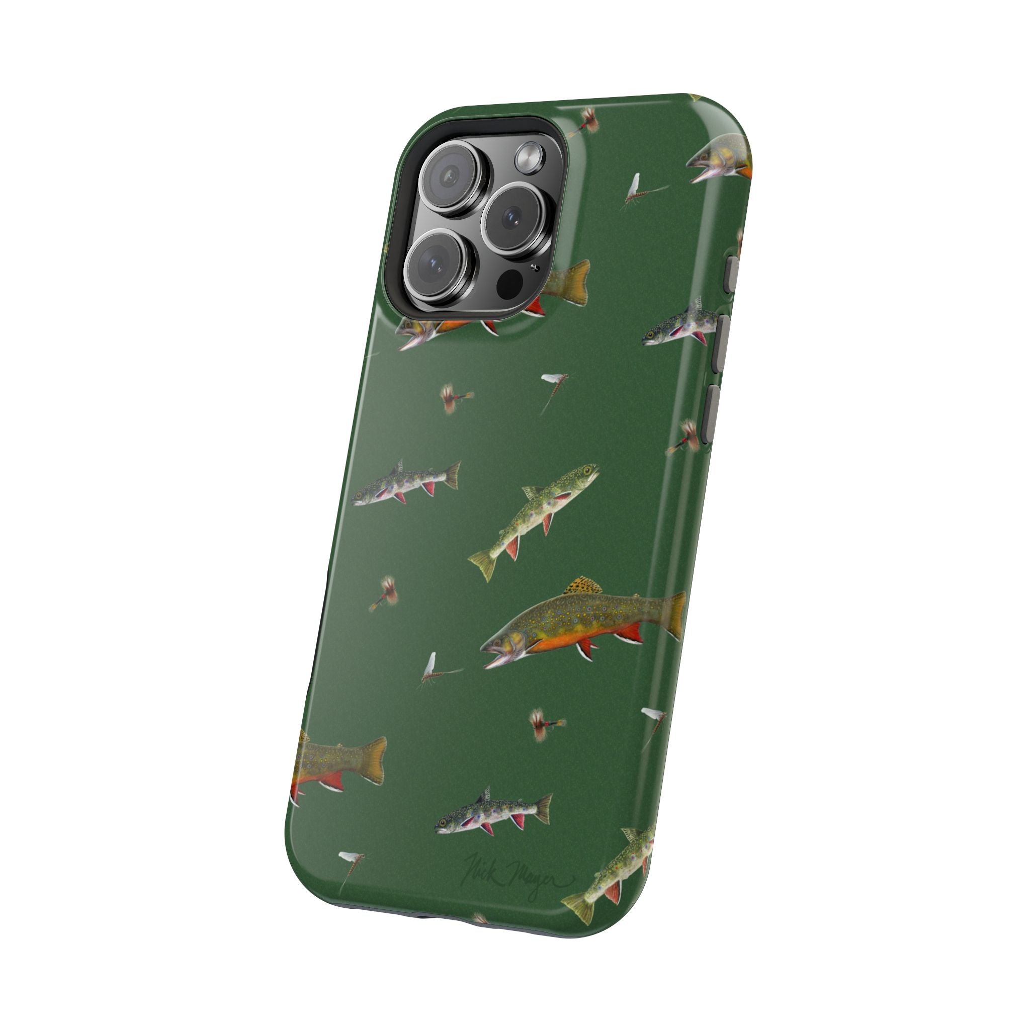 Trout and Flies MagSafe iPhone Case