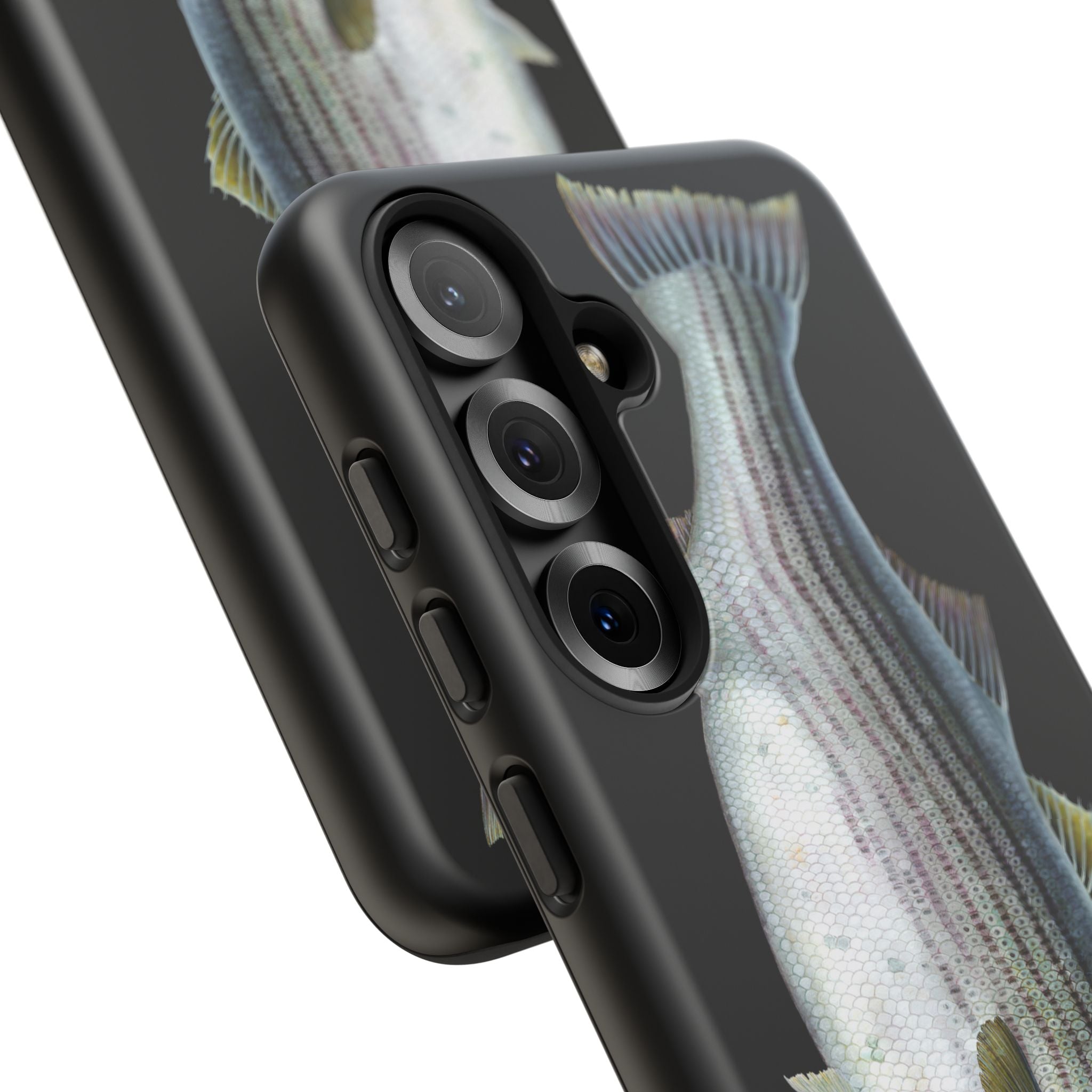 Cow Striper Phone Case (Samsung) - black