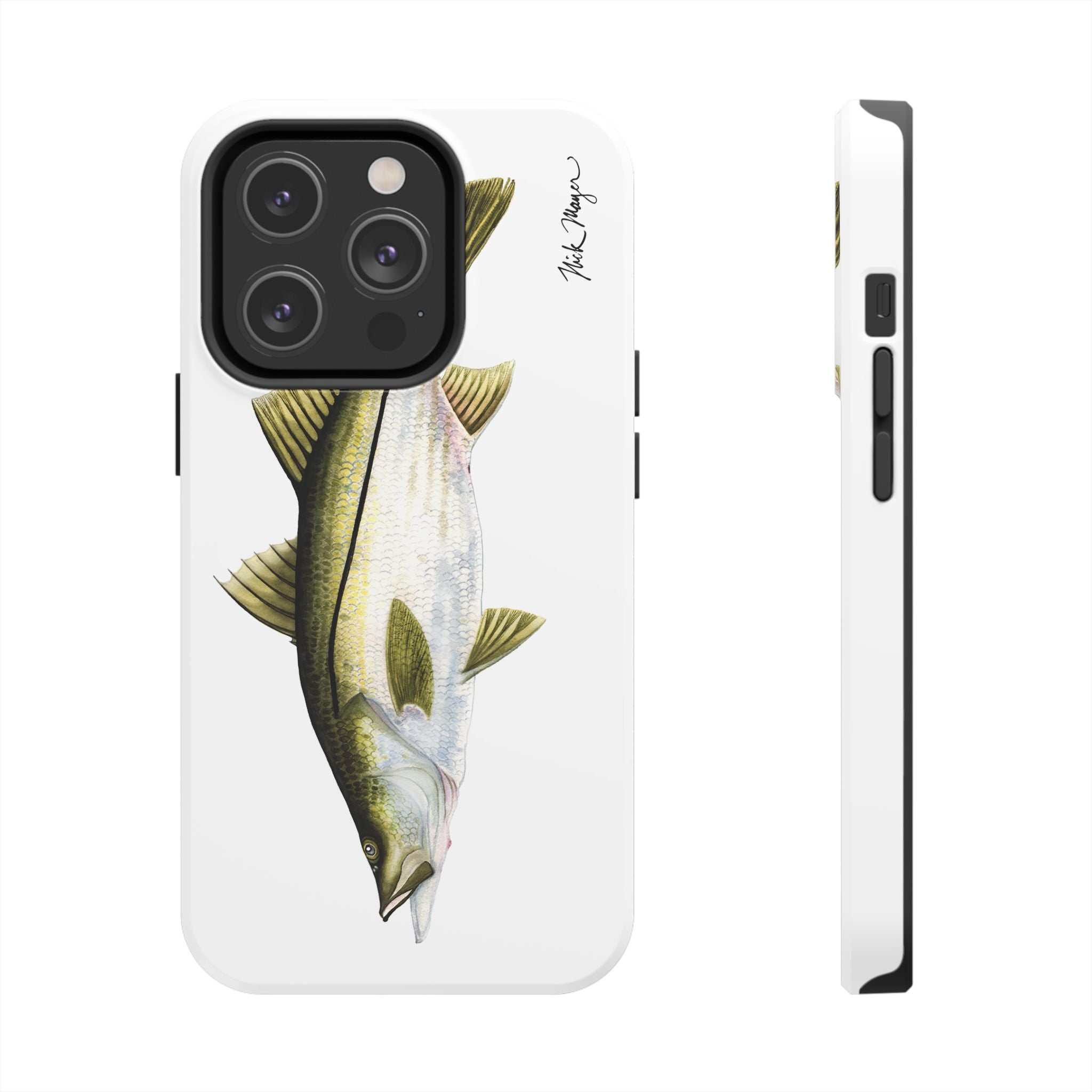 Snook White Phone Case (iPhone)