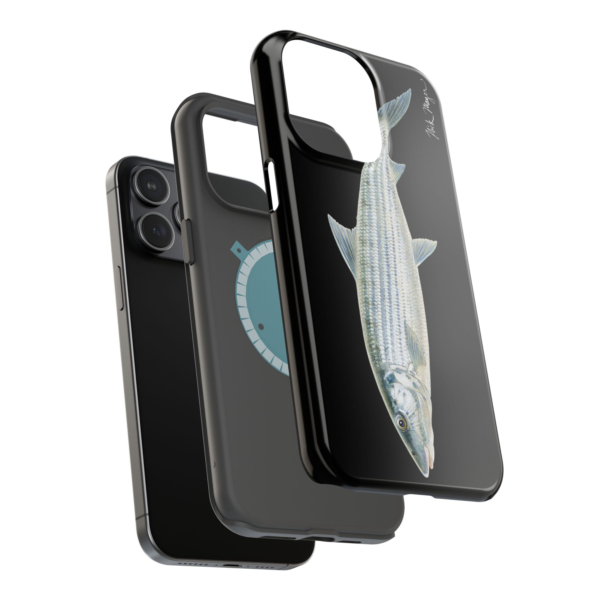 Bonefish MagSafe Black iPhone Case