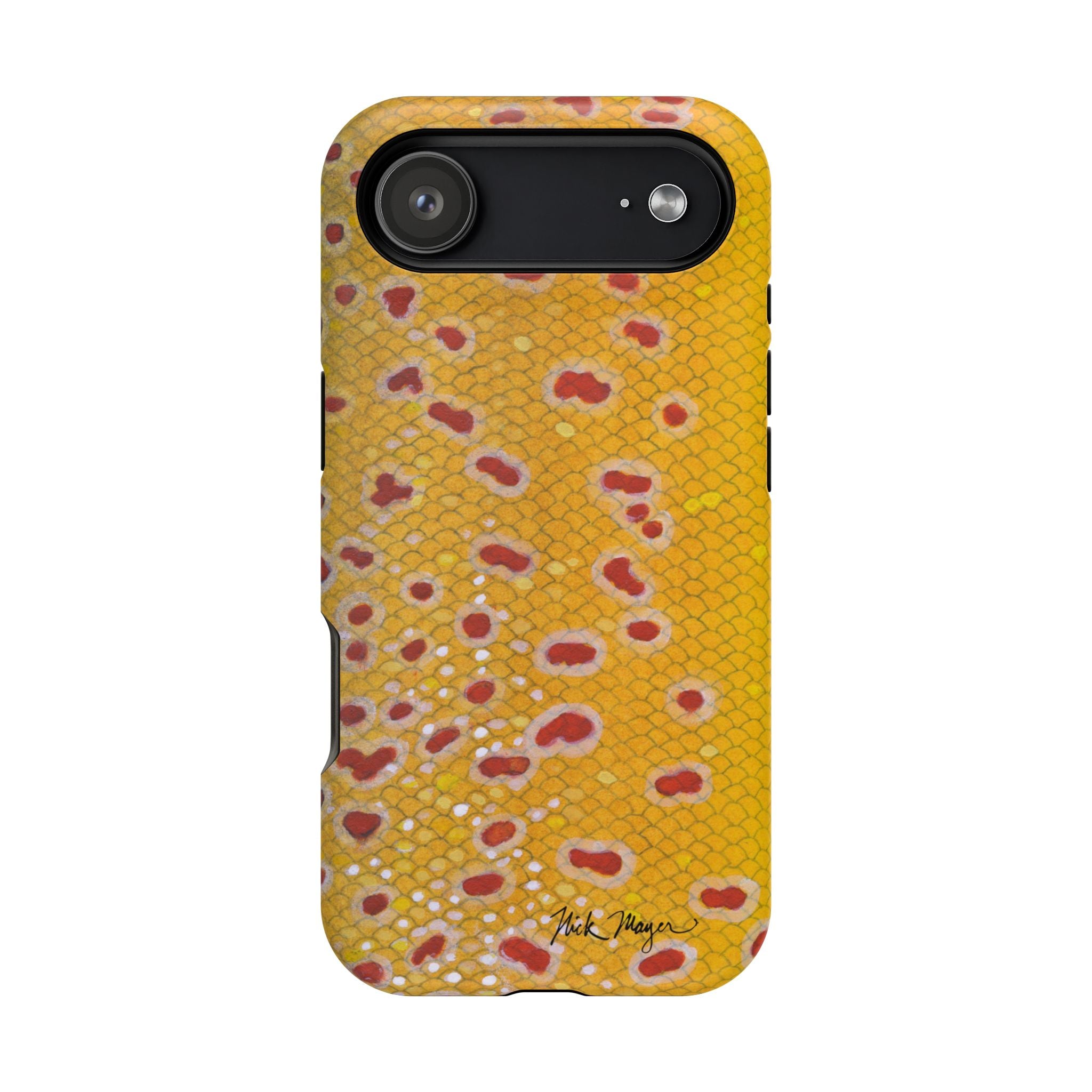 Brown Trout 3 Skin MagSafe iPhone Case