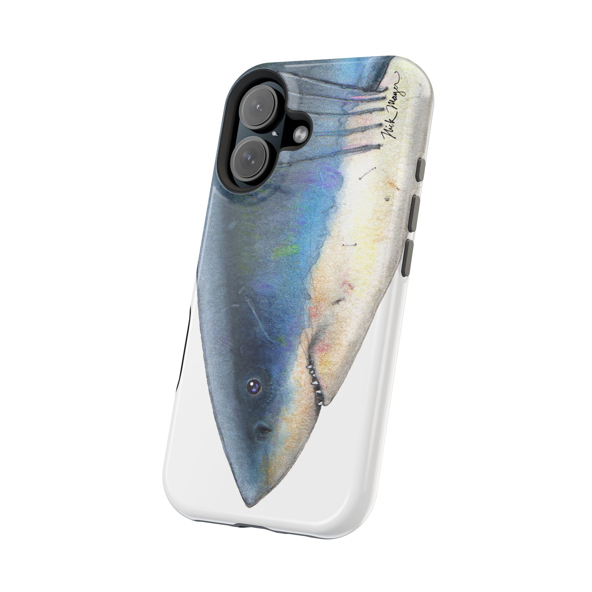 Great White Shark Face MagSafe iPhone Case
