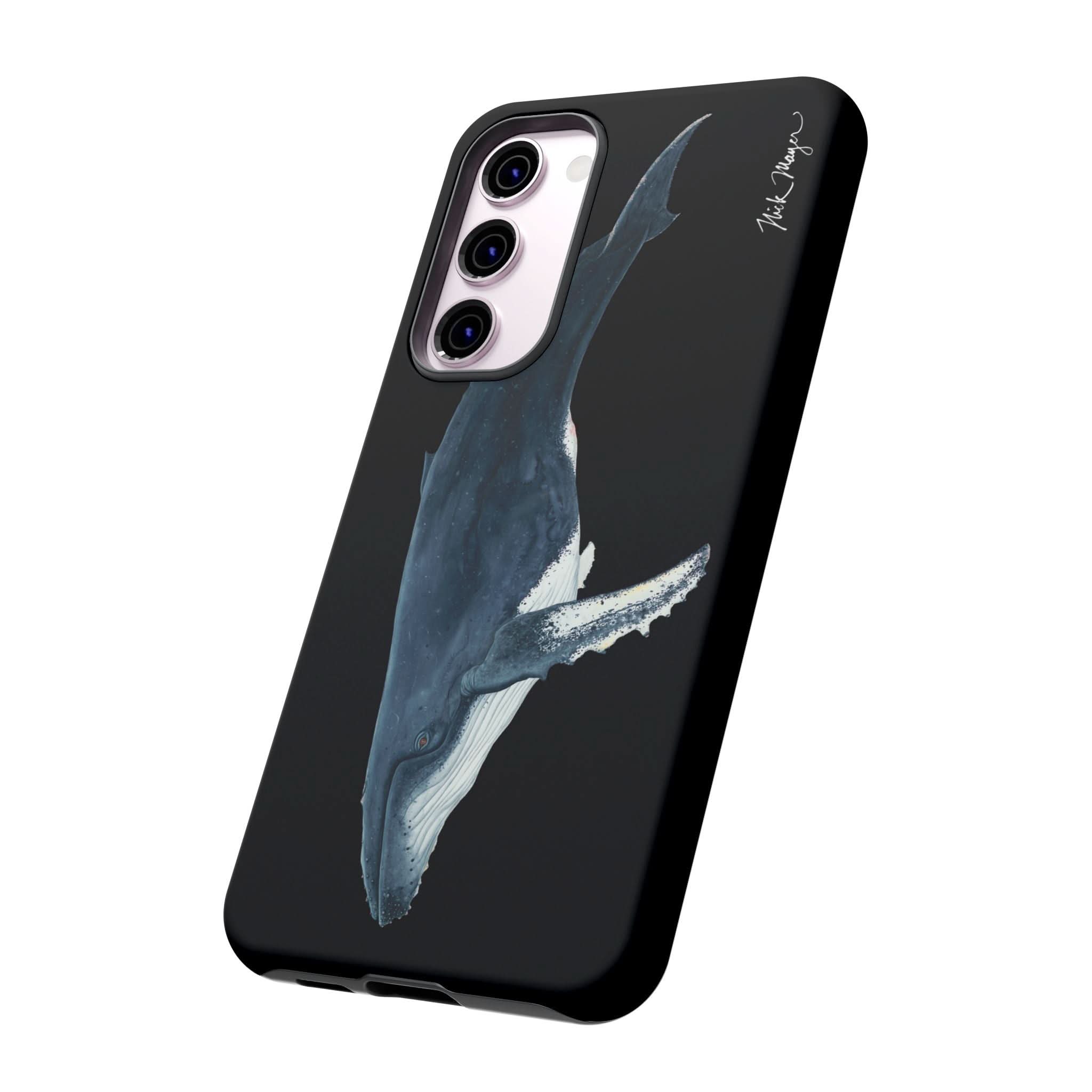 Humpback Black Phone Case (iPhone 16 & Samsung)