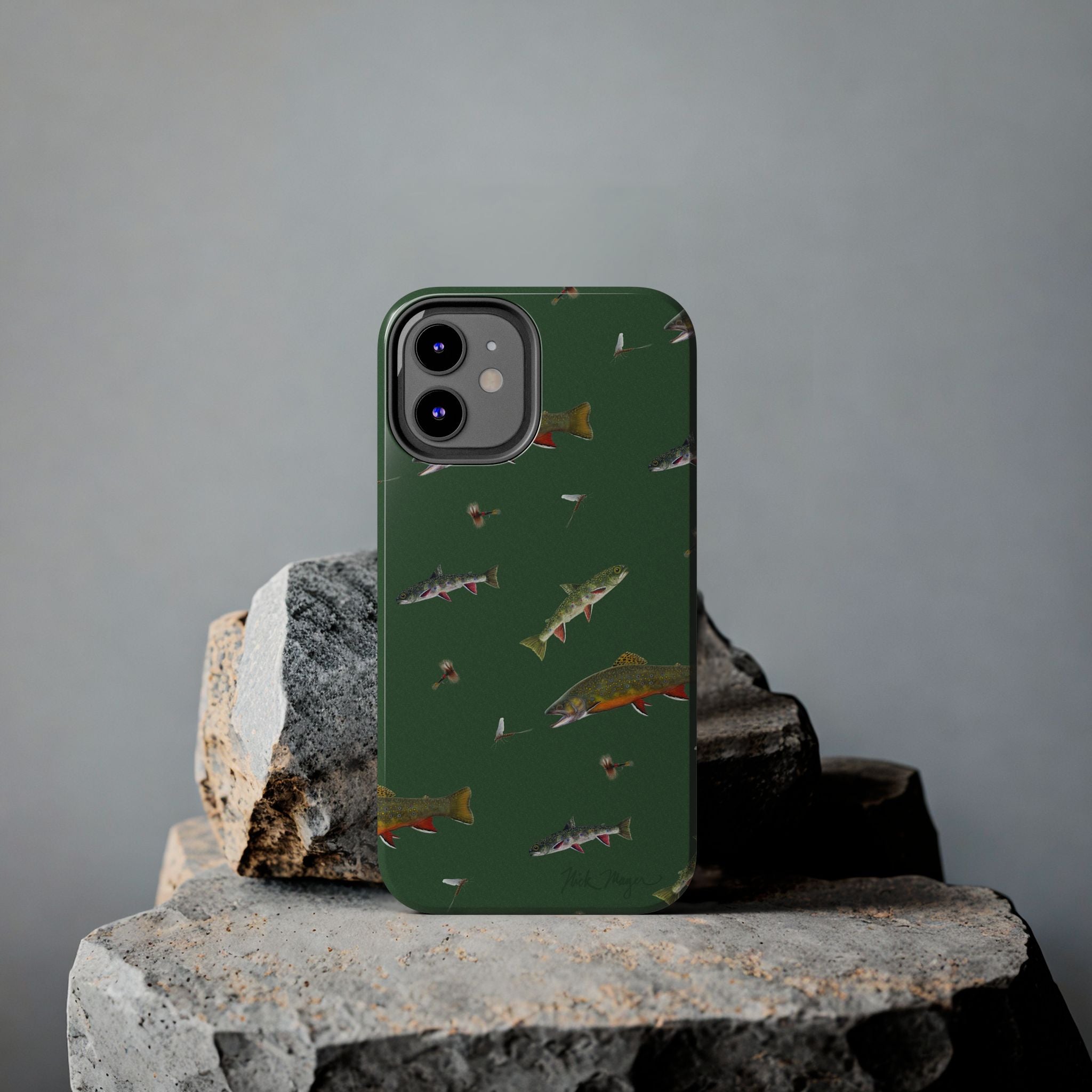 Trout and Flies Phone Case (iPhone)