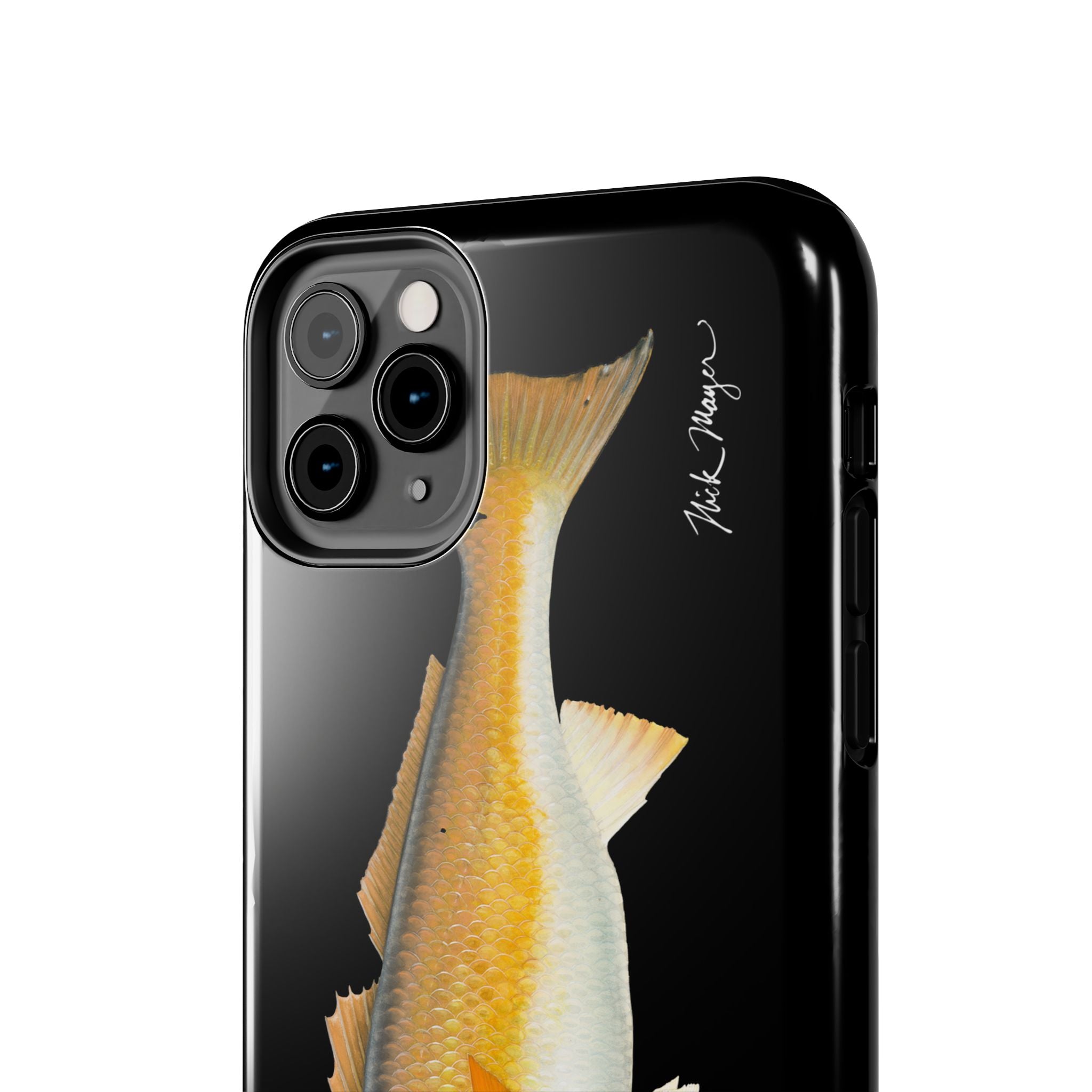 Bull Redfish Black Phone Case (iPhone)