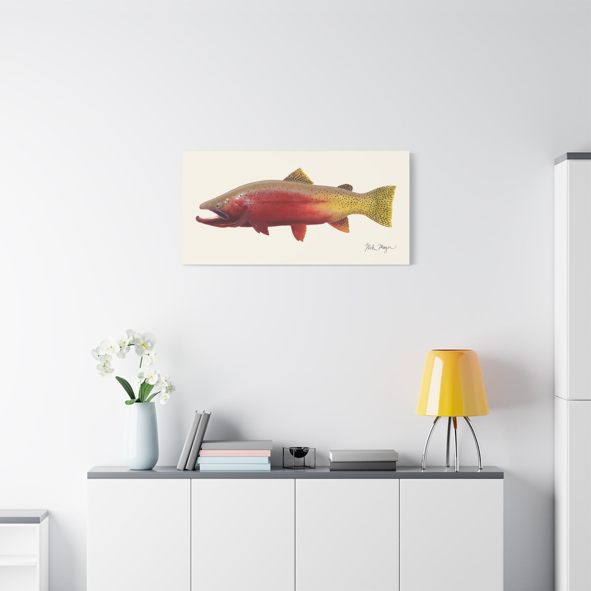 Cutthroat Trout II Canvas Print Printify