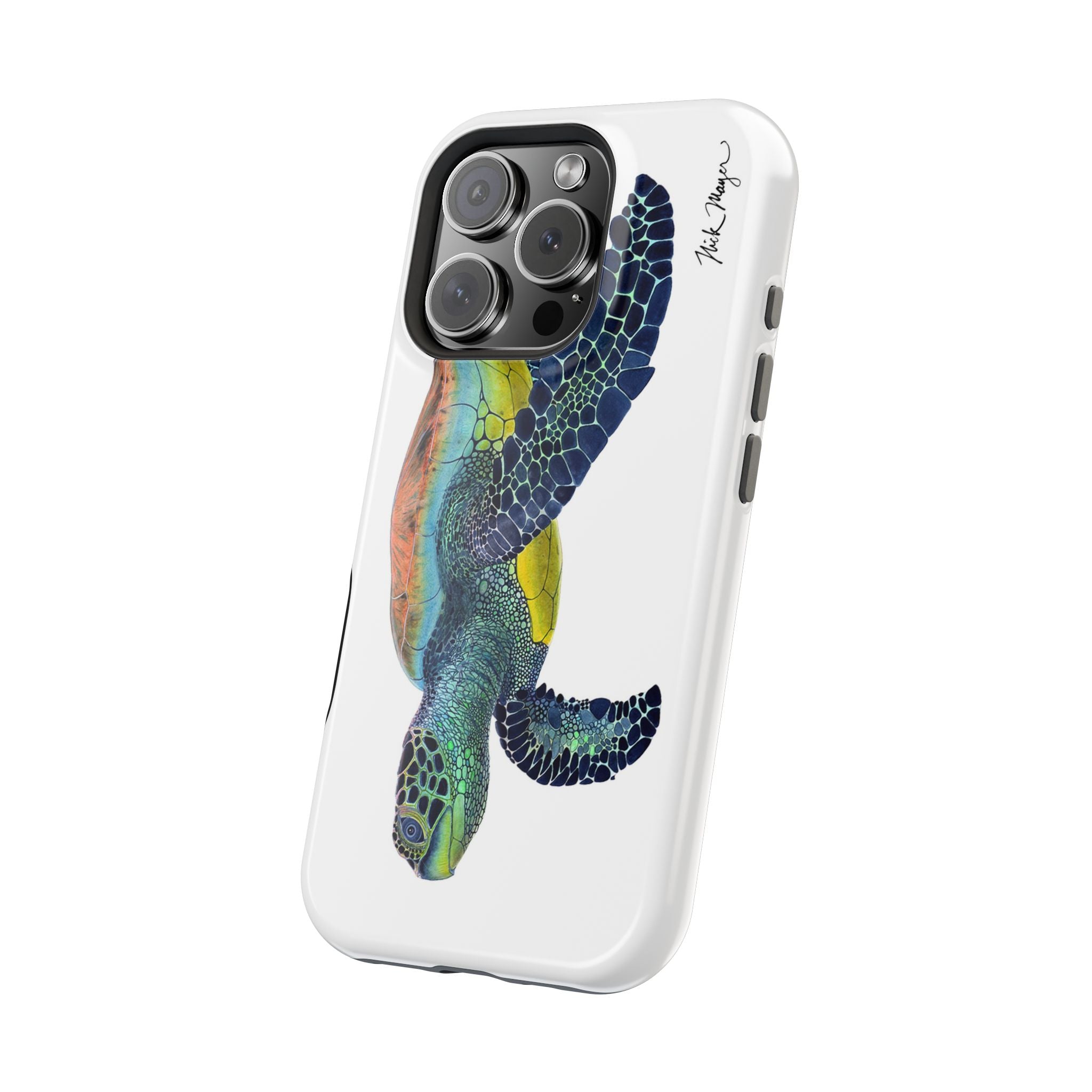 Green Sea Turtle II MagSafe iPhone Case