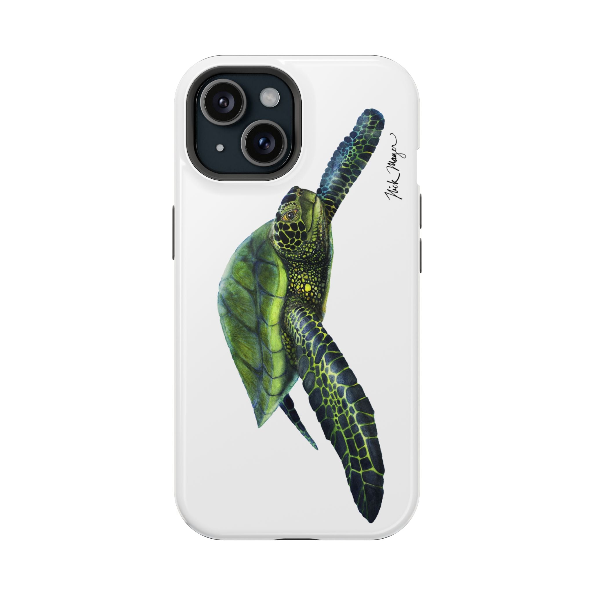 Green Sea Turtle MagSafe iPhone Case