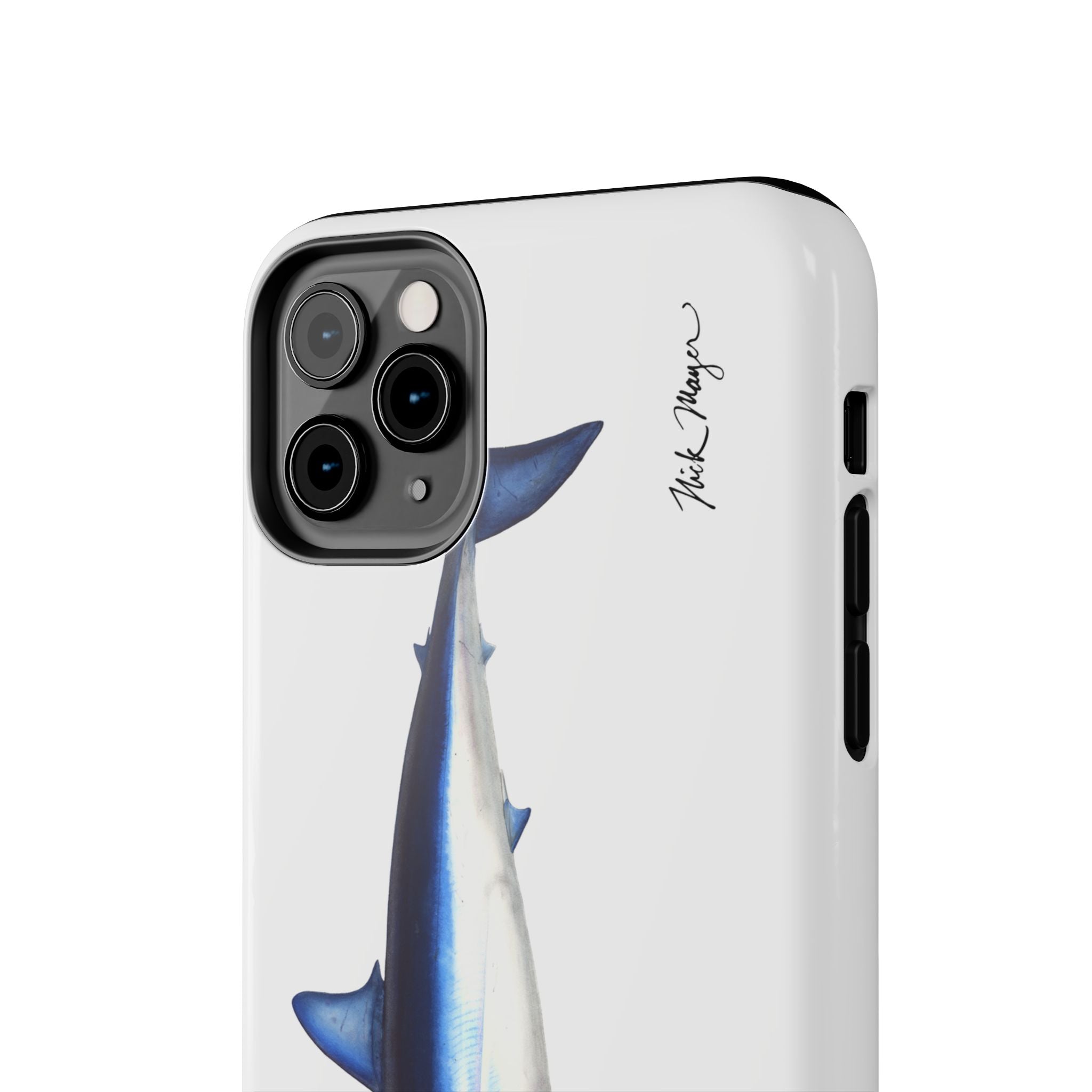 Mako Shark White Phone Case (iPhone)