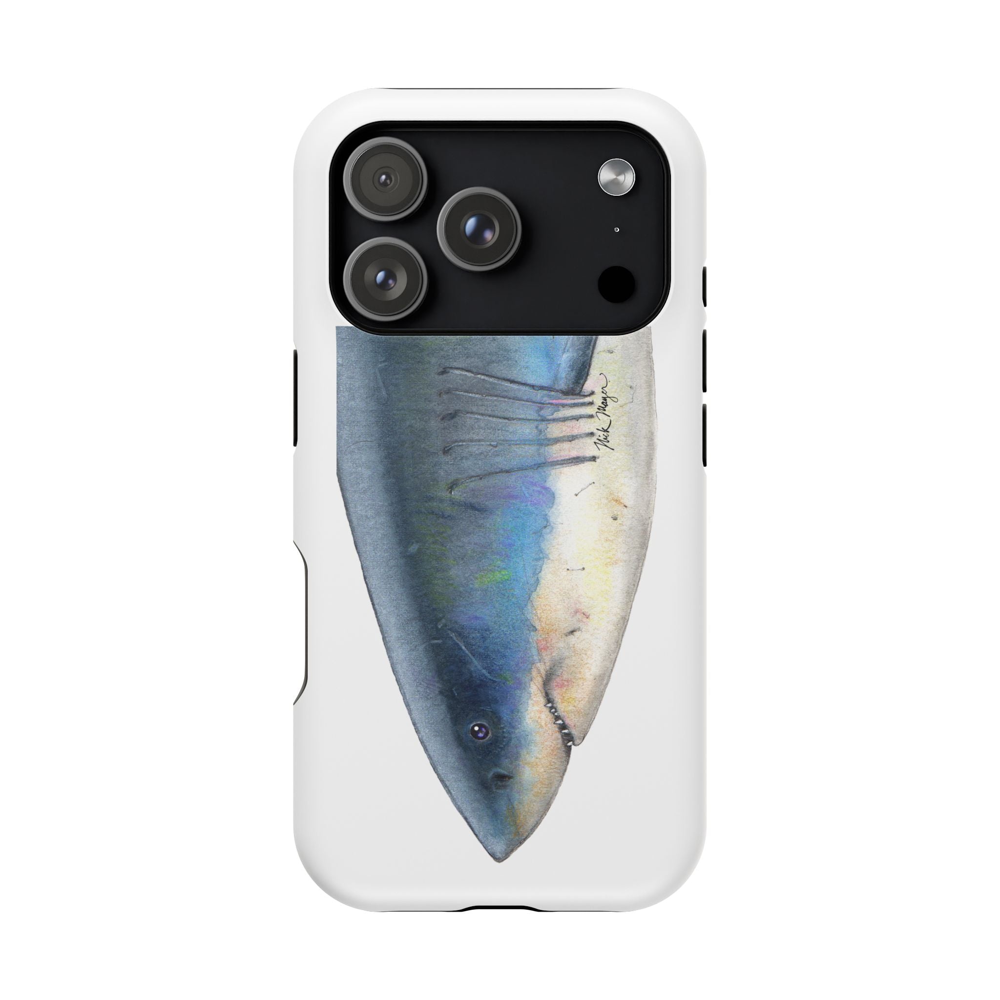 Great White Shark Face MagSafe iPhone Case