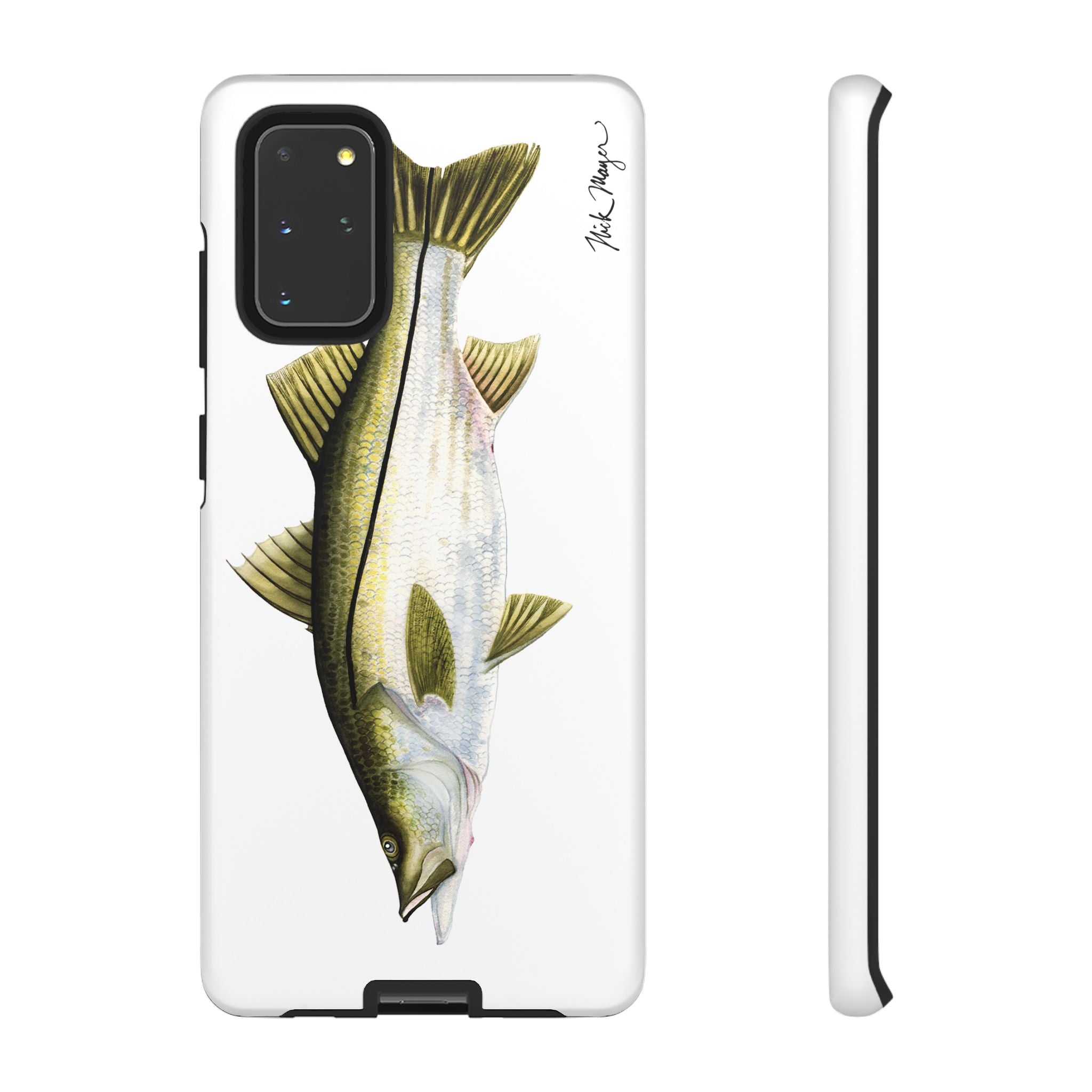 Snook White Phone Case (Samsung) Printify