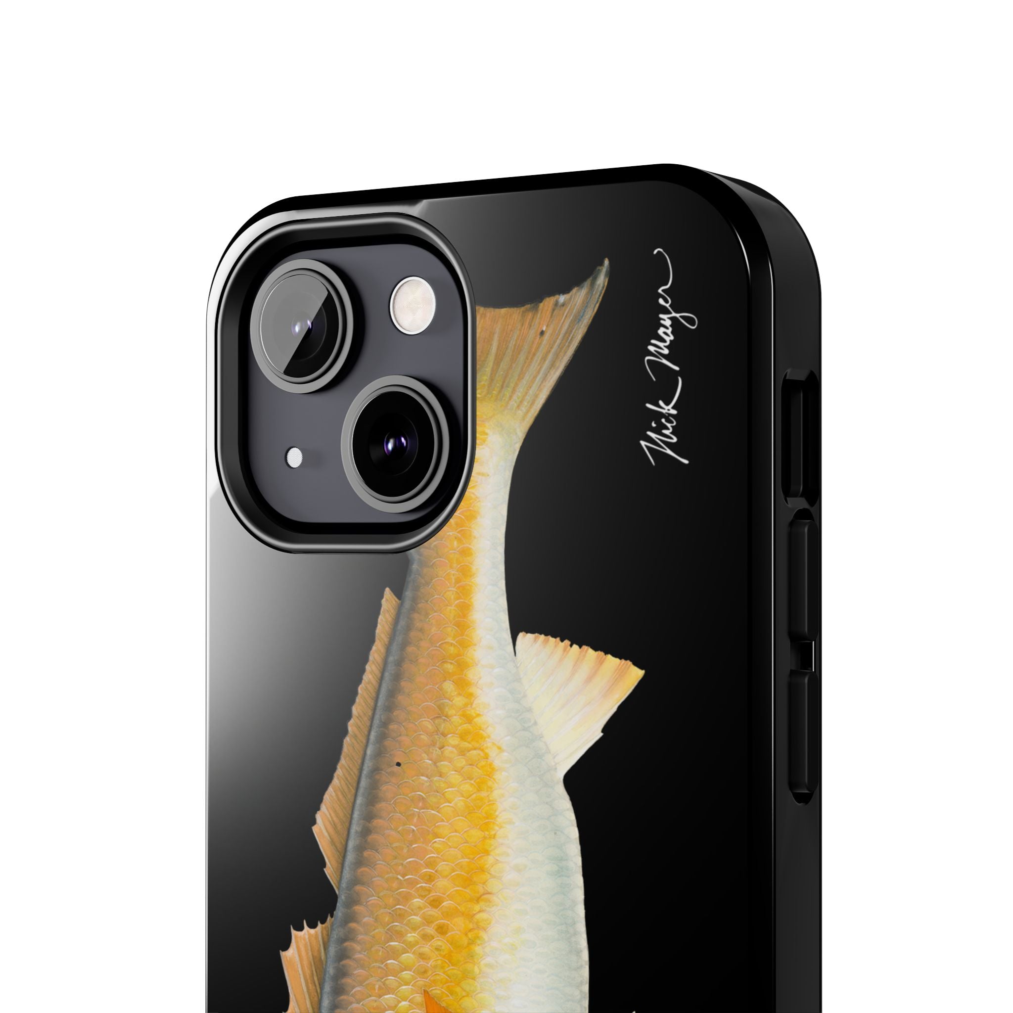 Bull Redfish Black Phone Case (iPhone)
