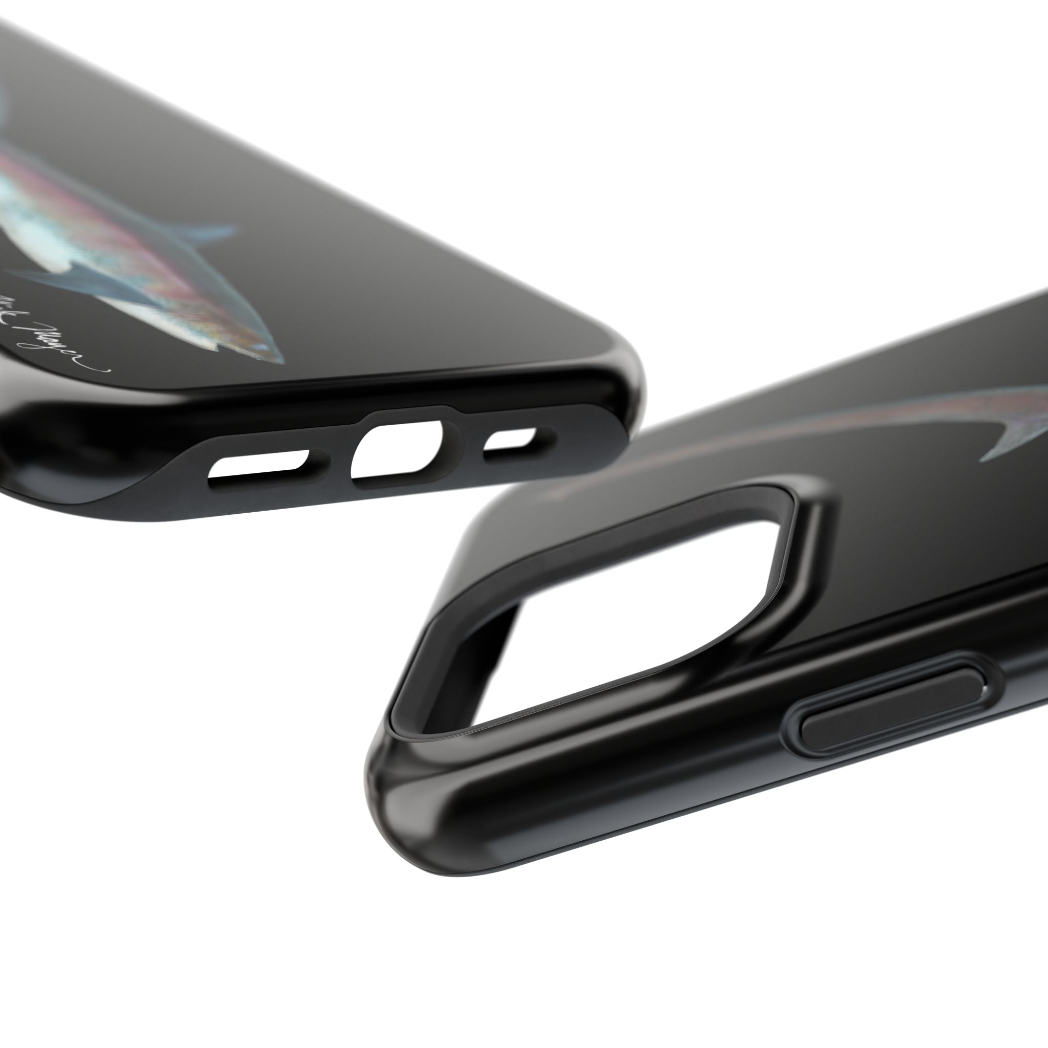 Thresher Shark MagSafe Black iPhone Case