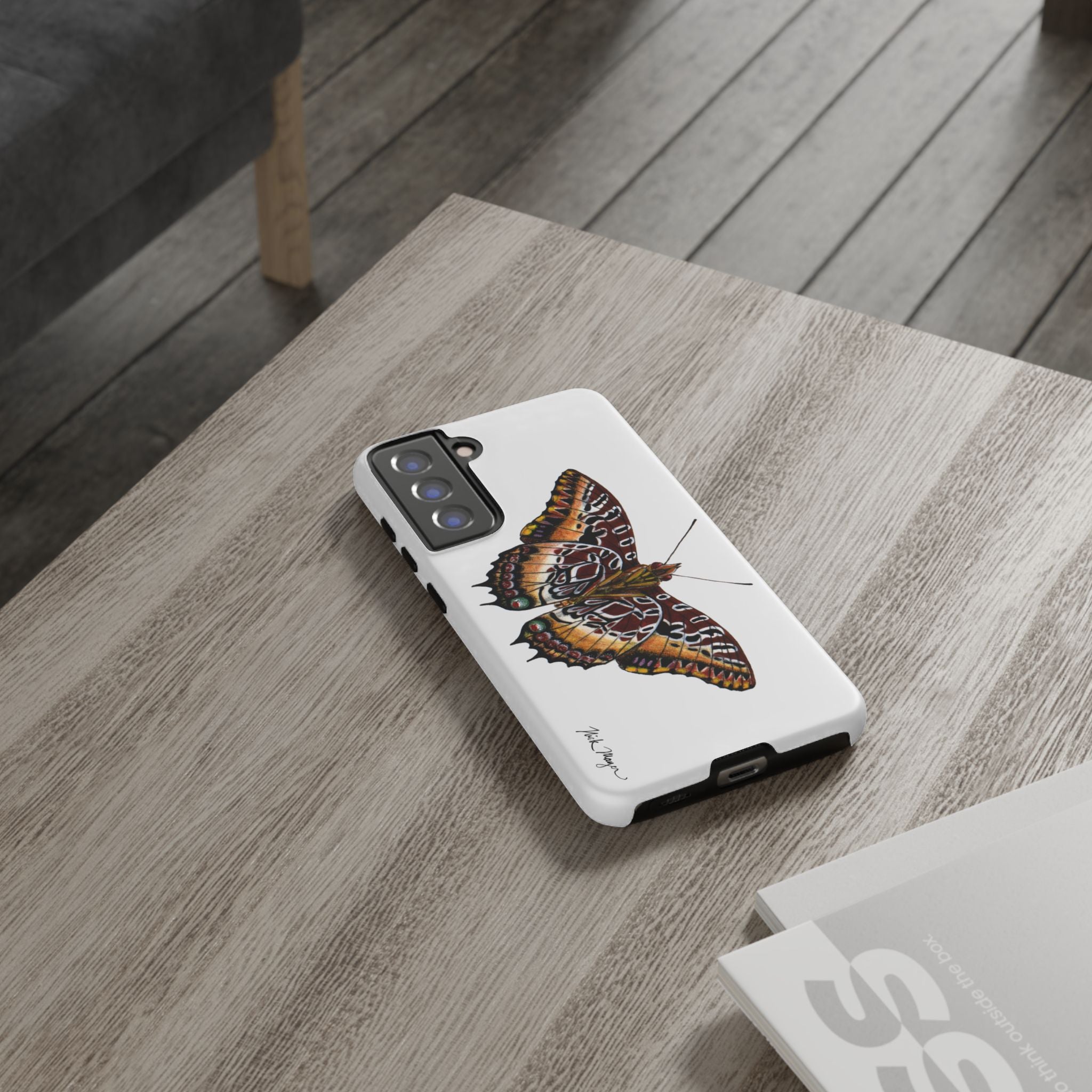 Black Bordered Charaxes Phone Case (Samsung)