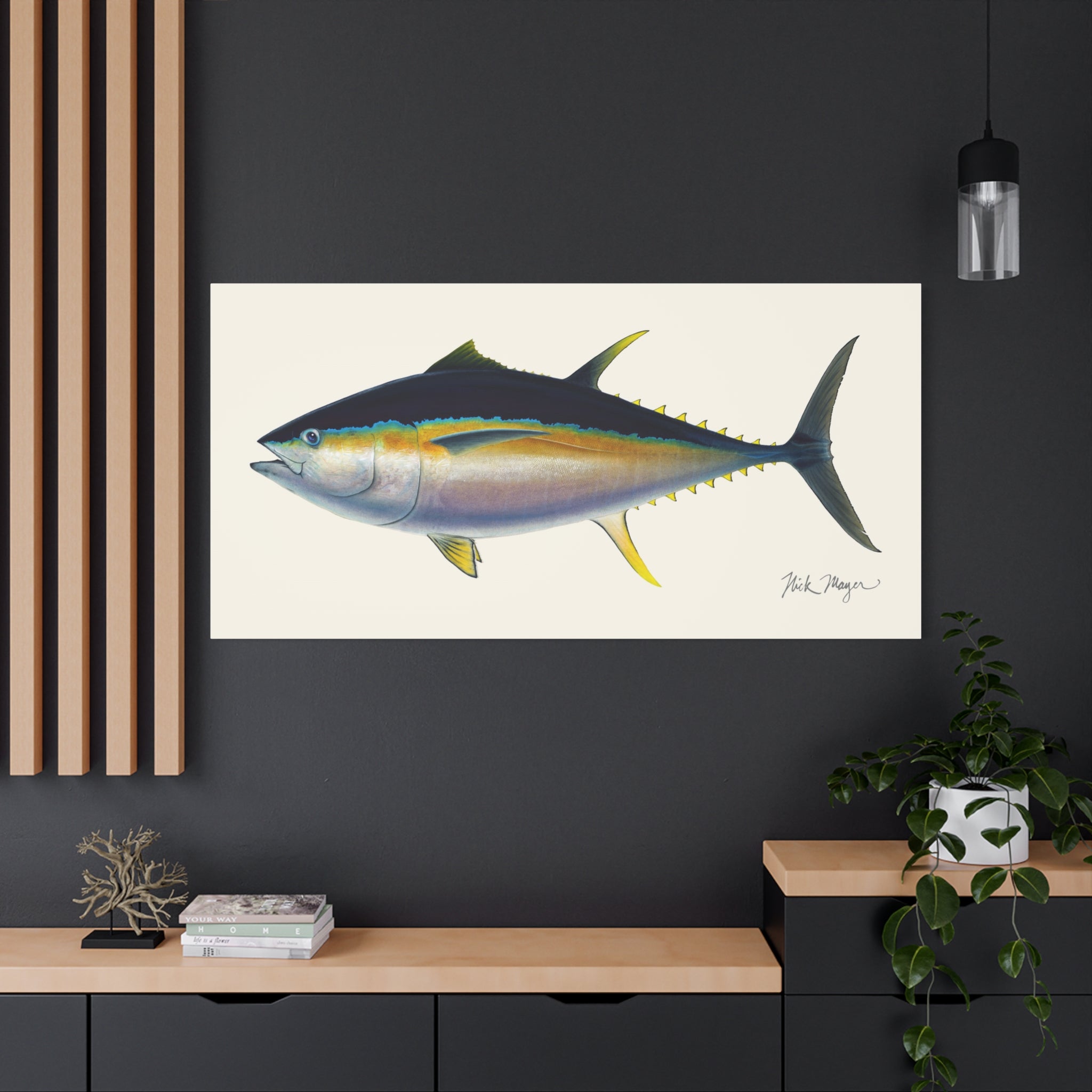 Bigeye Tuna Canvas Print