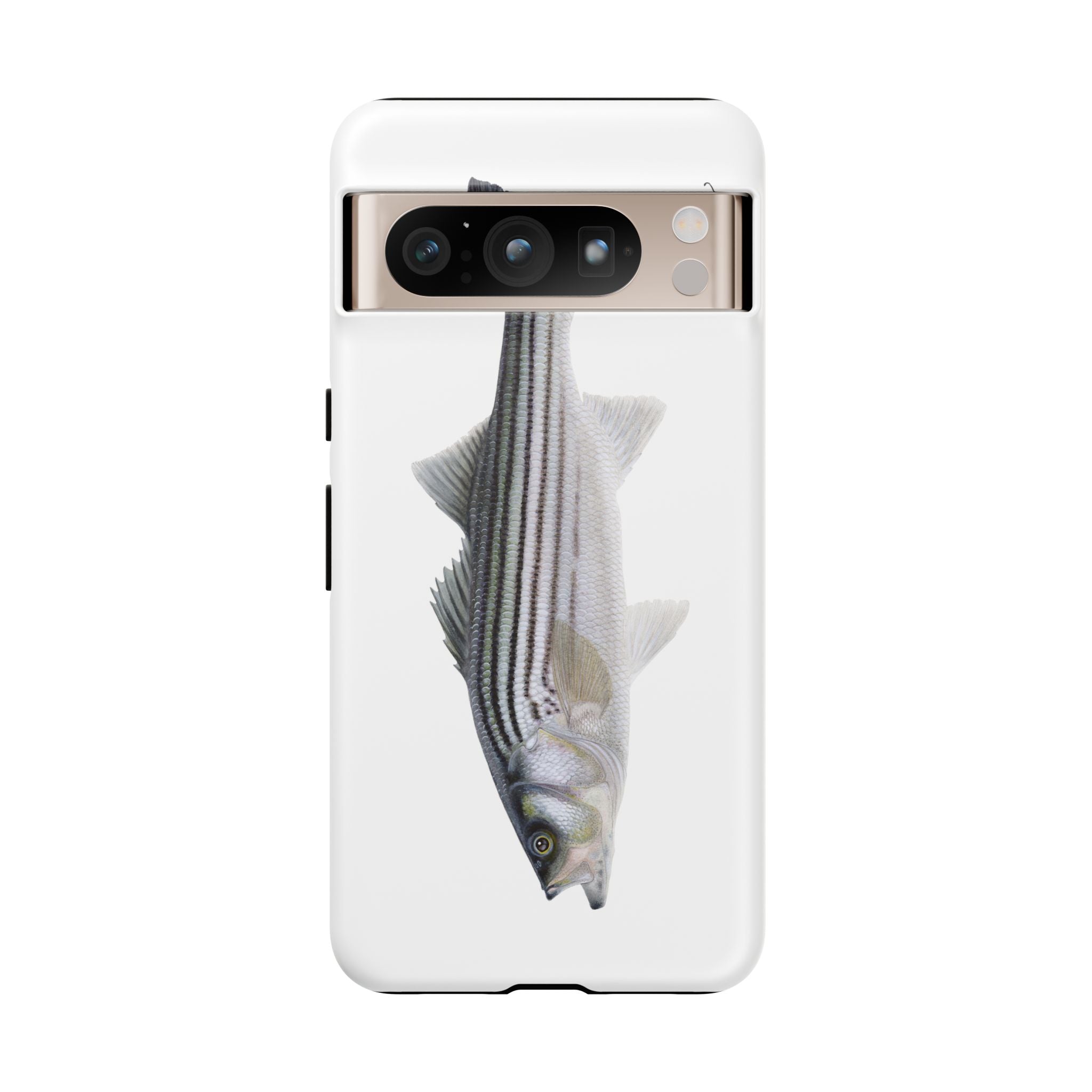 Schoolie Striper White Phone Case (Samsung) Printify