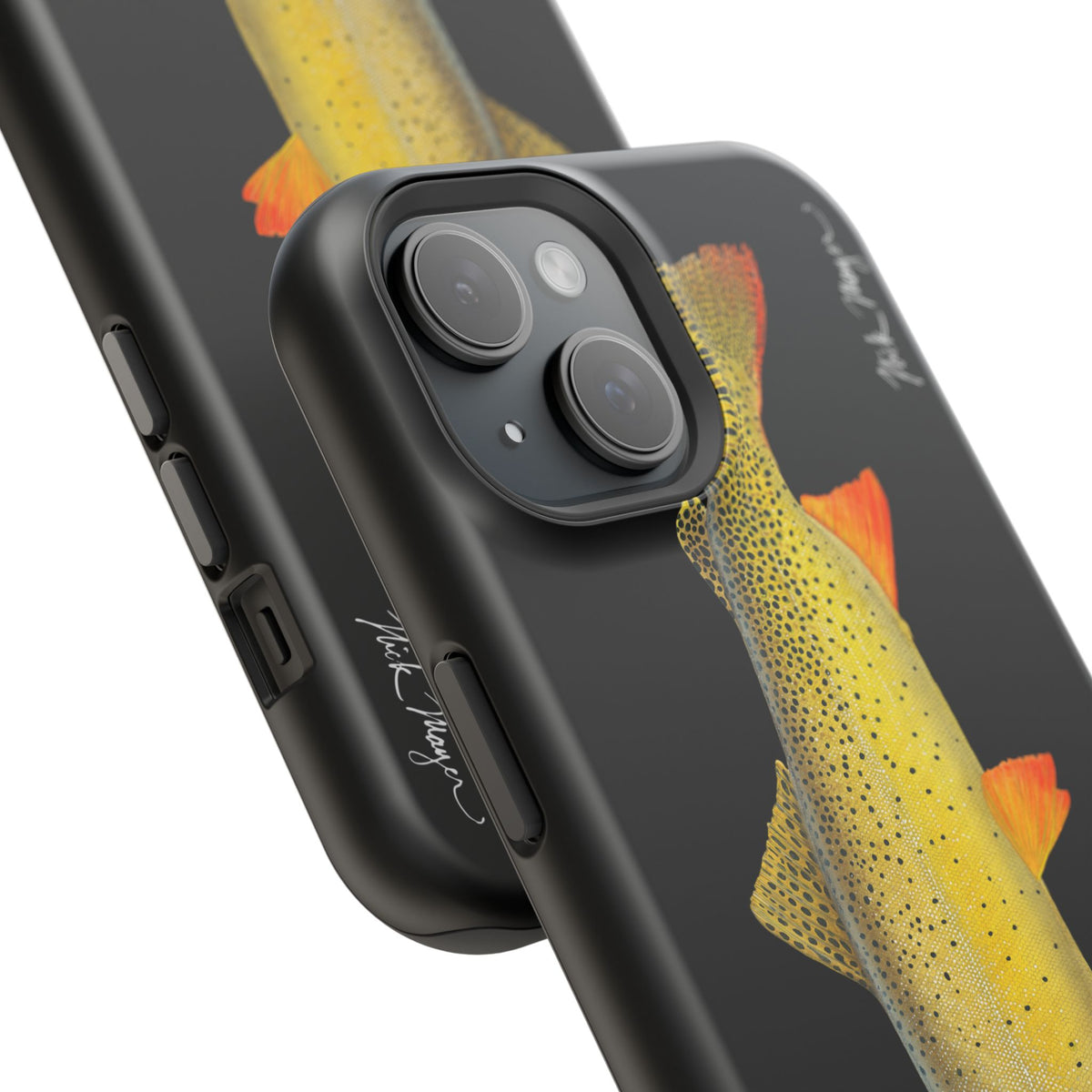 Cutthroat Trout 1 Black MagSafe iPhone Case Printify