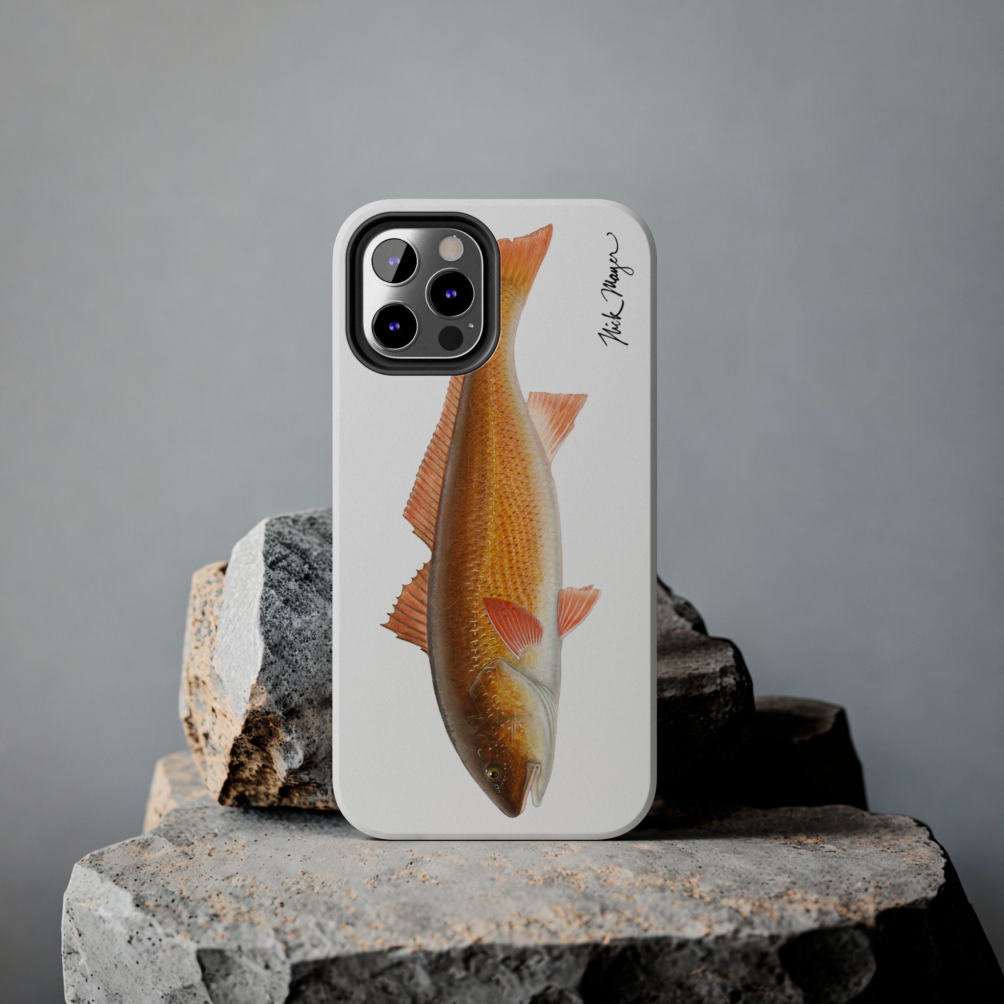 Redfish White Phone Case (iPhone)