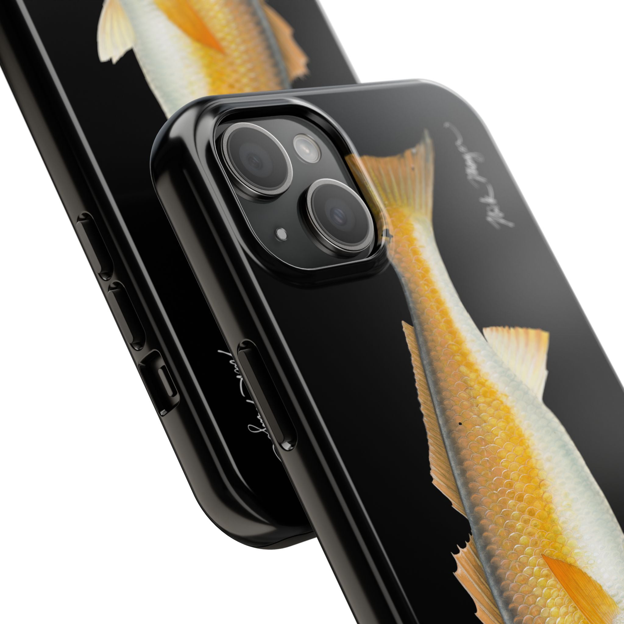 Bull Redfish Black Phone Case (iPhone)