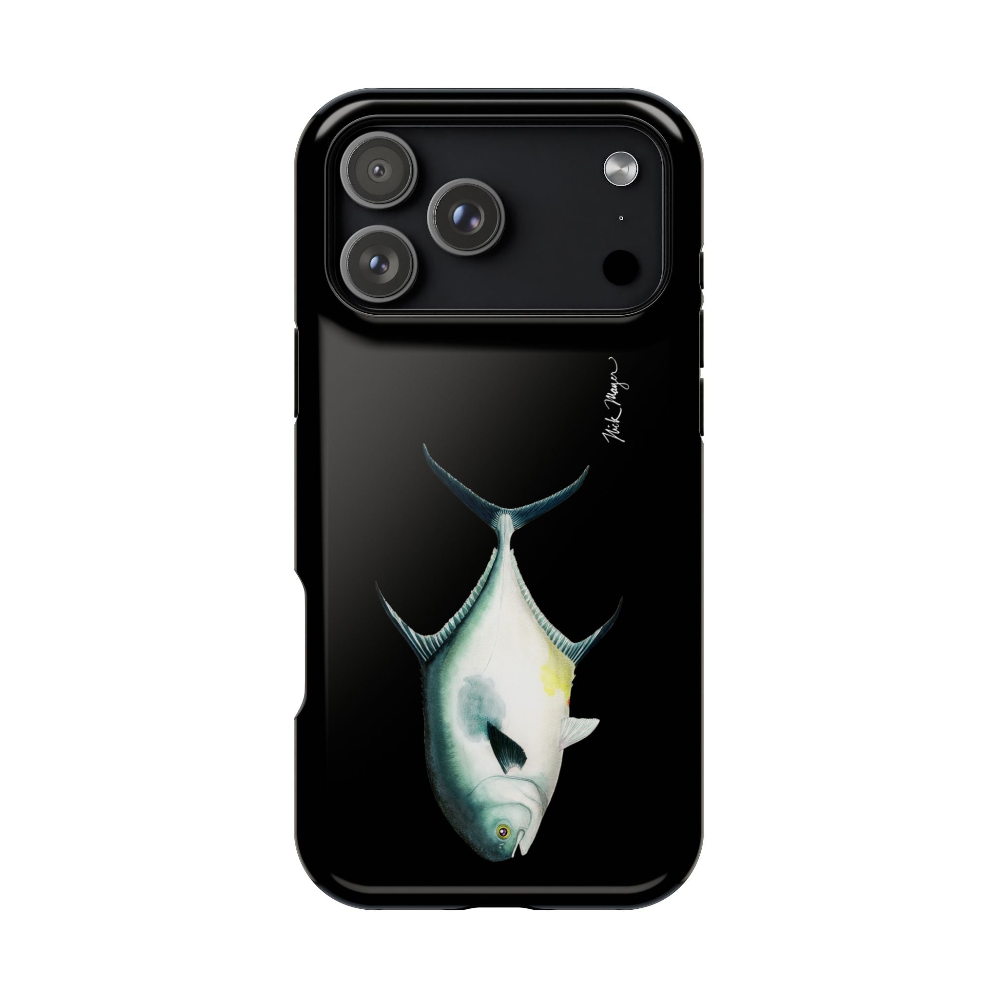 Atlantic Permit MagSafe Black iPhone Case