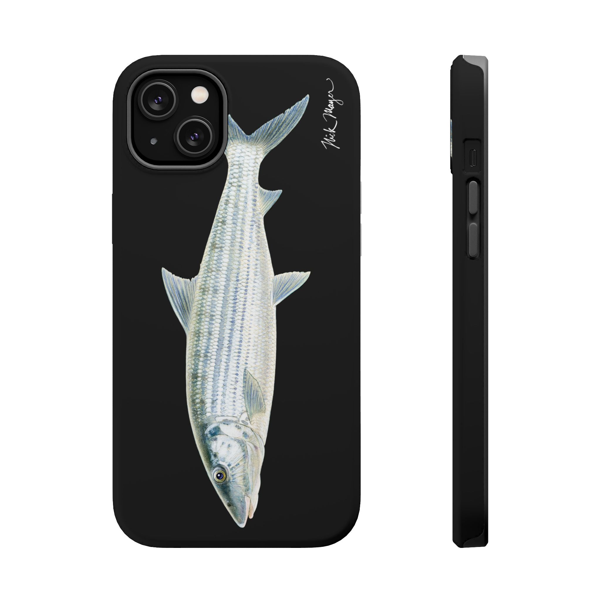 Bonefish MagSafe Black iPhone Case