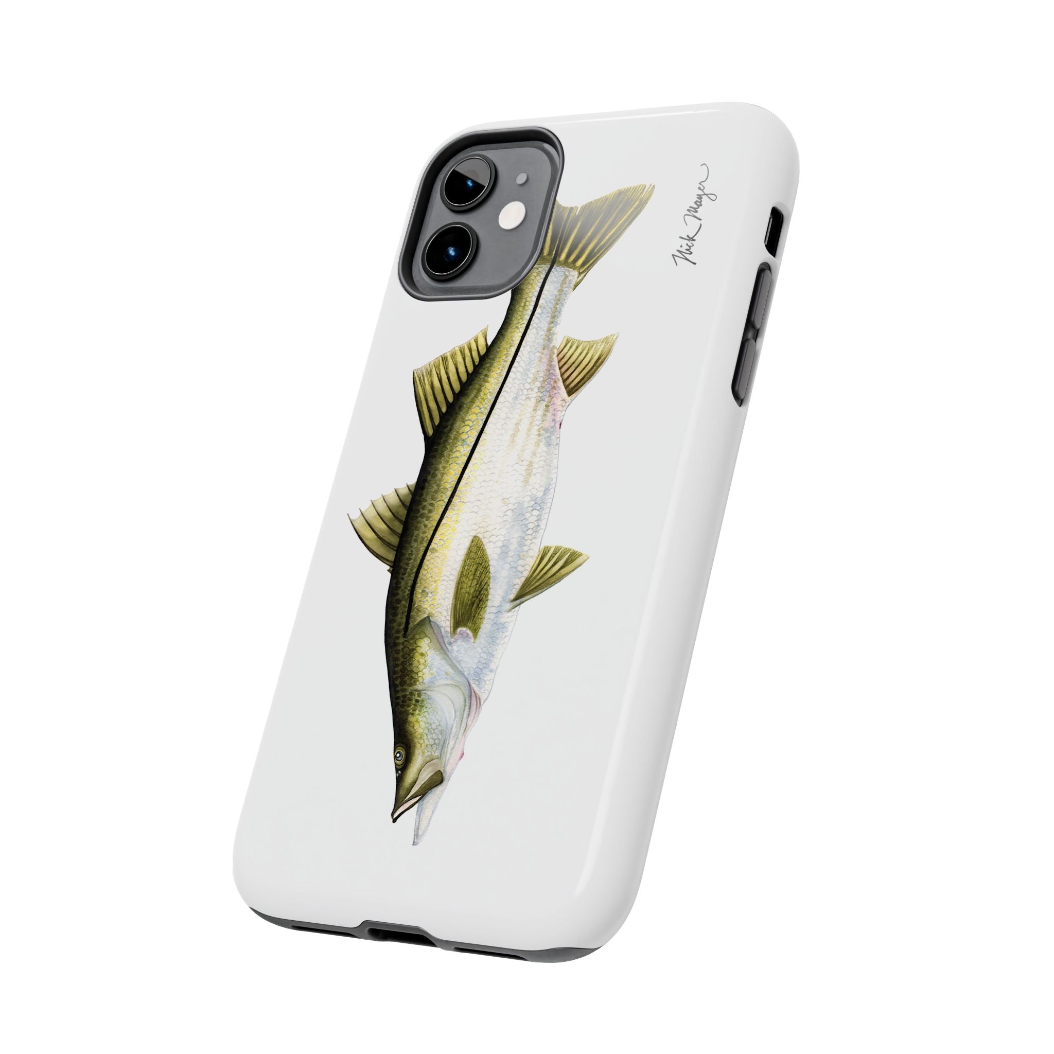 Snook White Phone Case (iPhone)