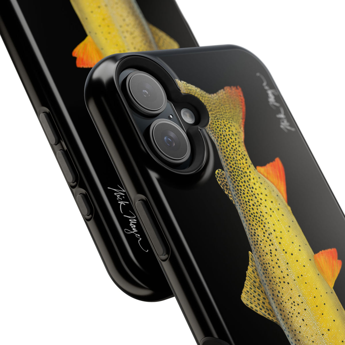 Cutthroat Trout 1 Black MagSafe iPhone Case Printify