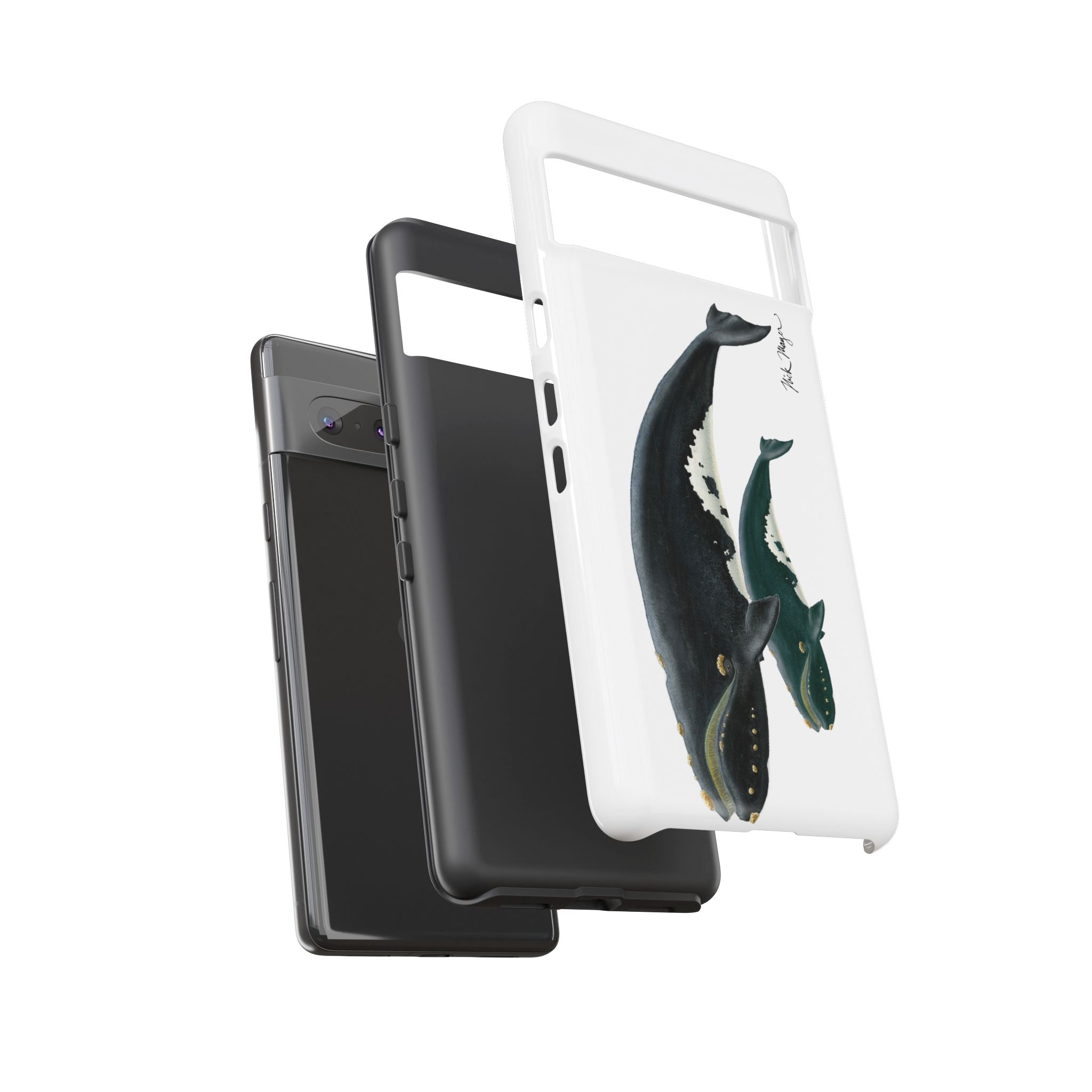 Mother & Calf Right Whale Phone Case (Samsung)