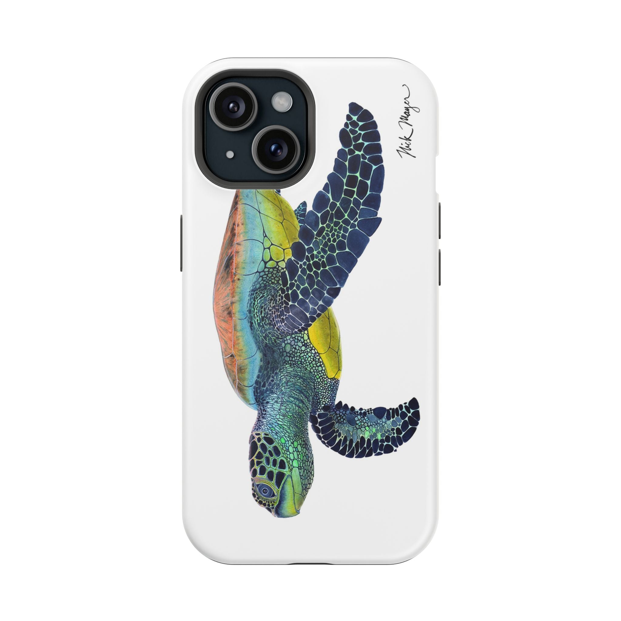 Green Sea Turtle II MagSafe iPhone Case