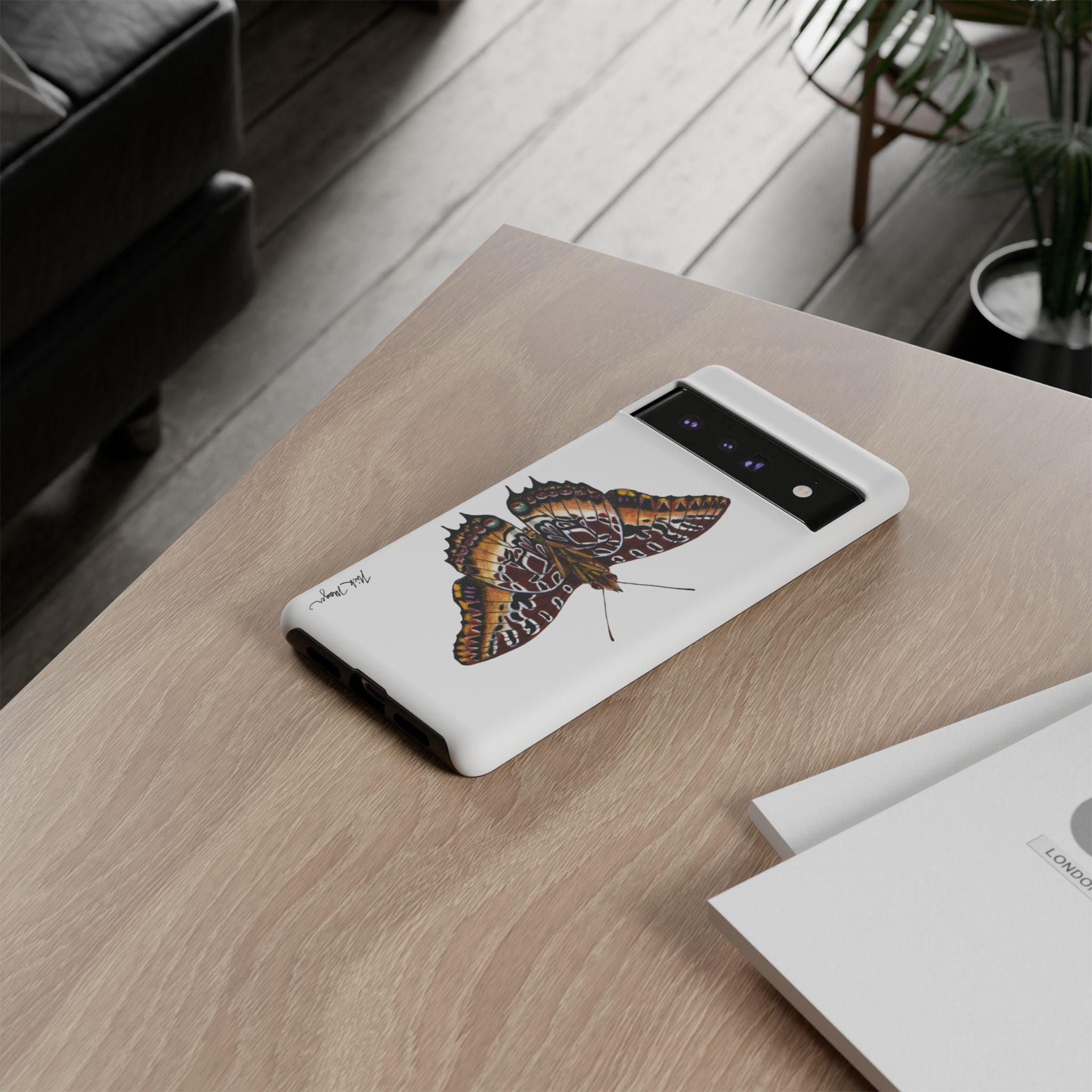 Black Bordered Charaxes Phone Case (Samsung)