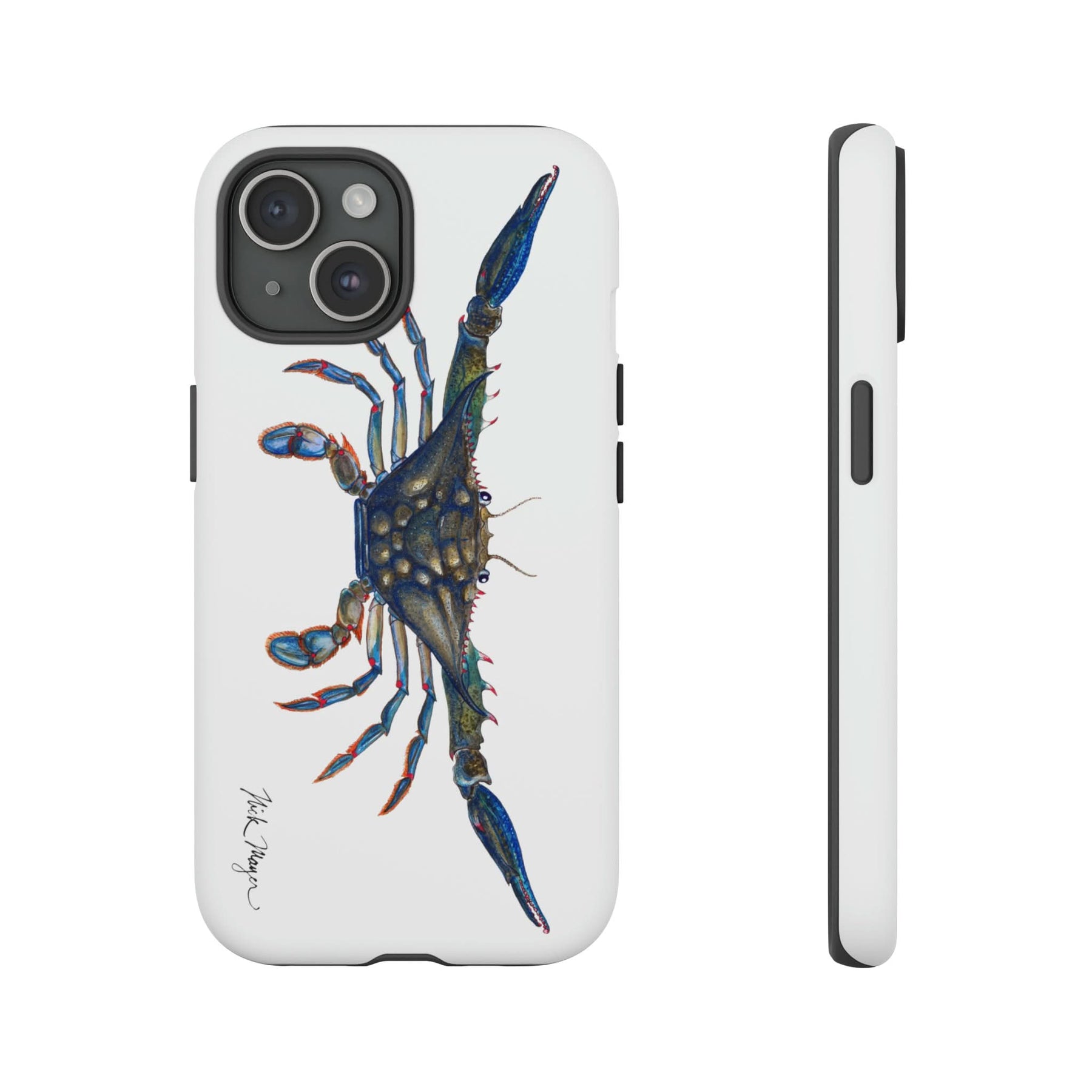 Blue Crab iPhone 15 Case
