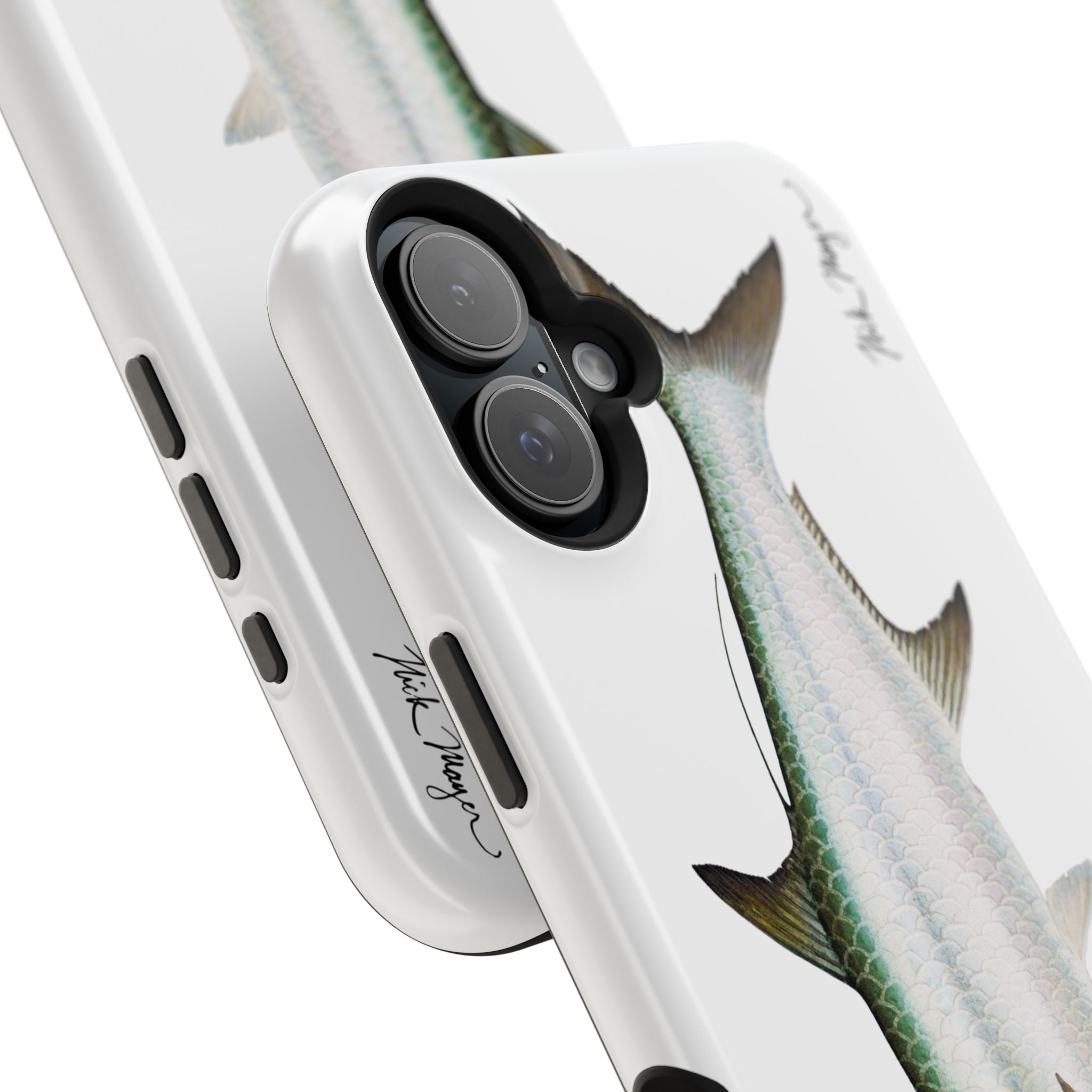 Tarpon MagSafe White iPhone Case