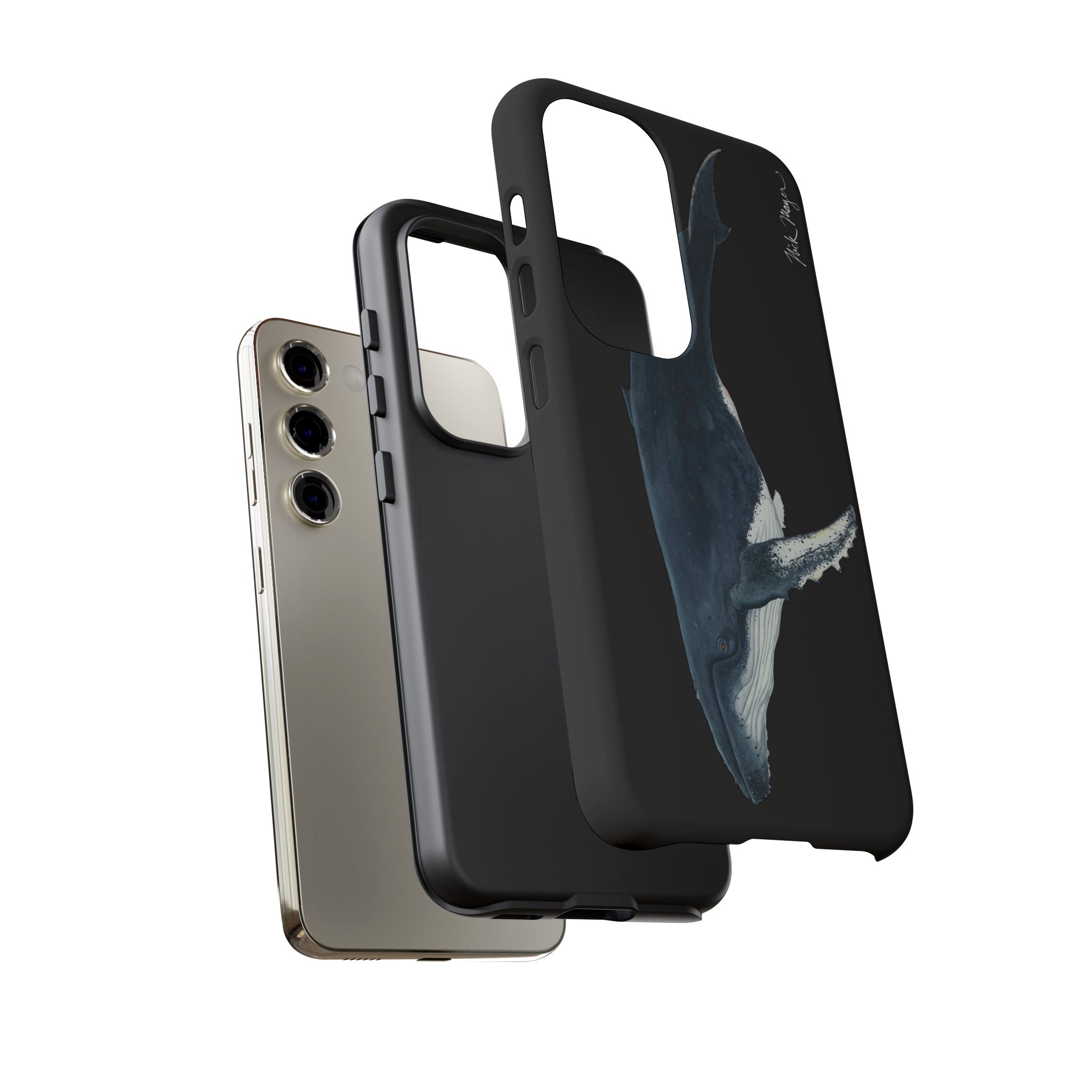 Humpback Black Phone Case (Samsung)