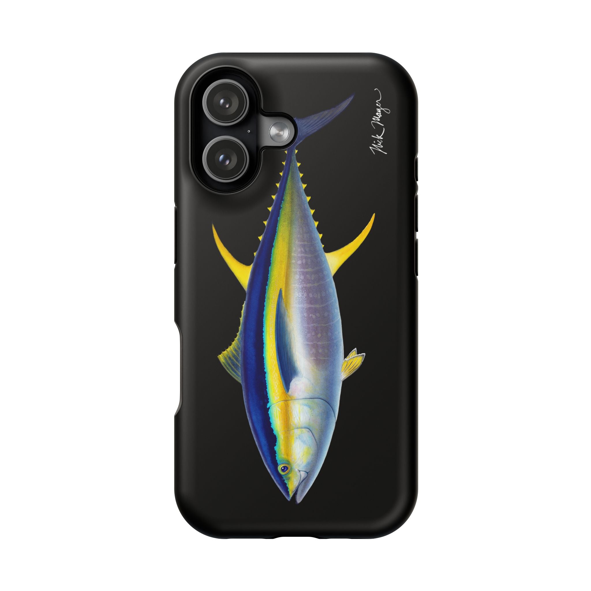 Yellowfin Tuna MagSafe Black iPhone Case