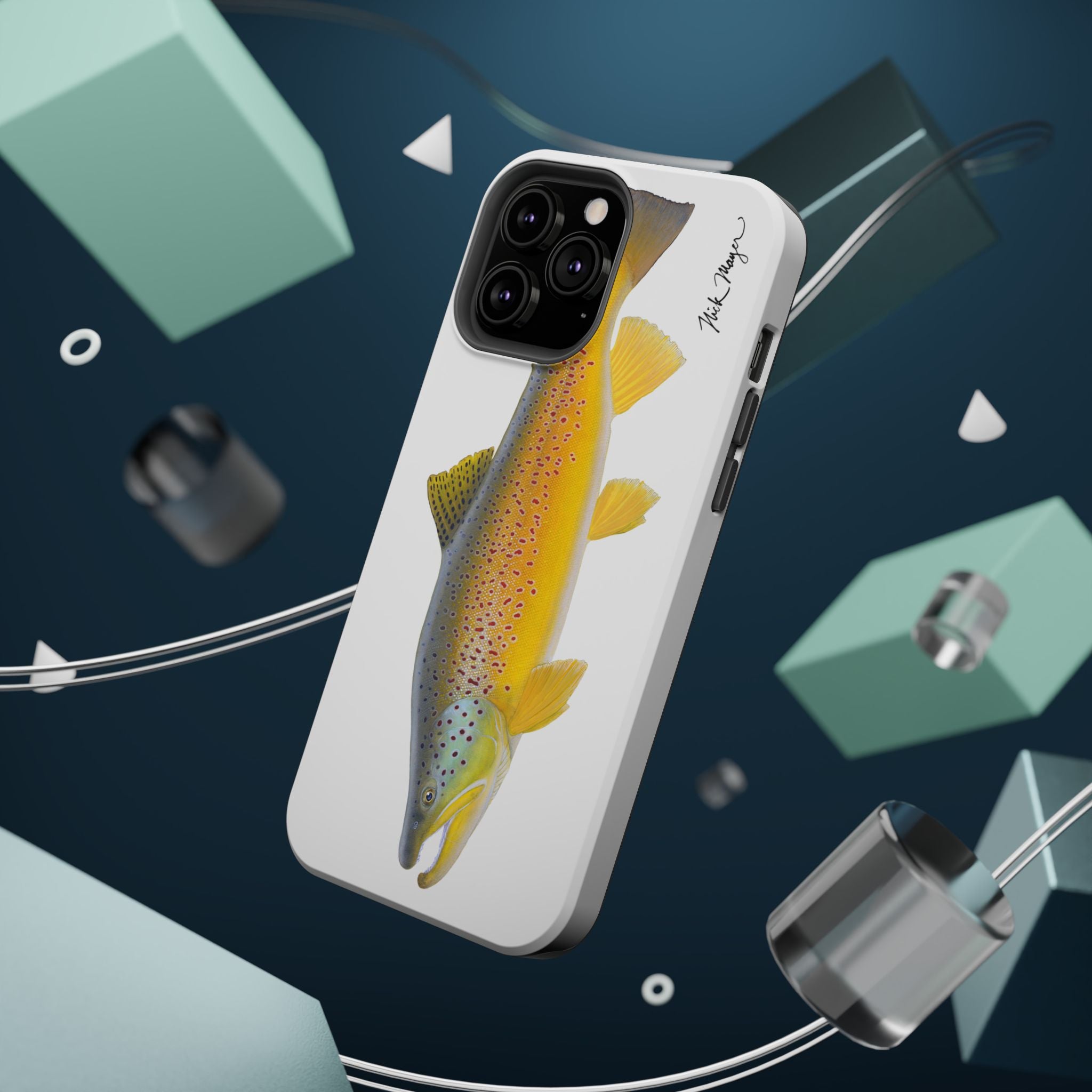 Brown Trout 3 MagSafe iPhone Case