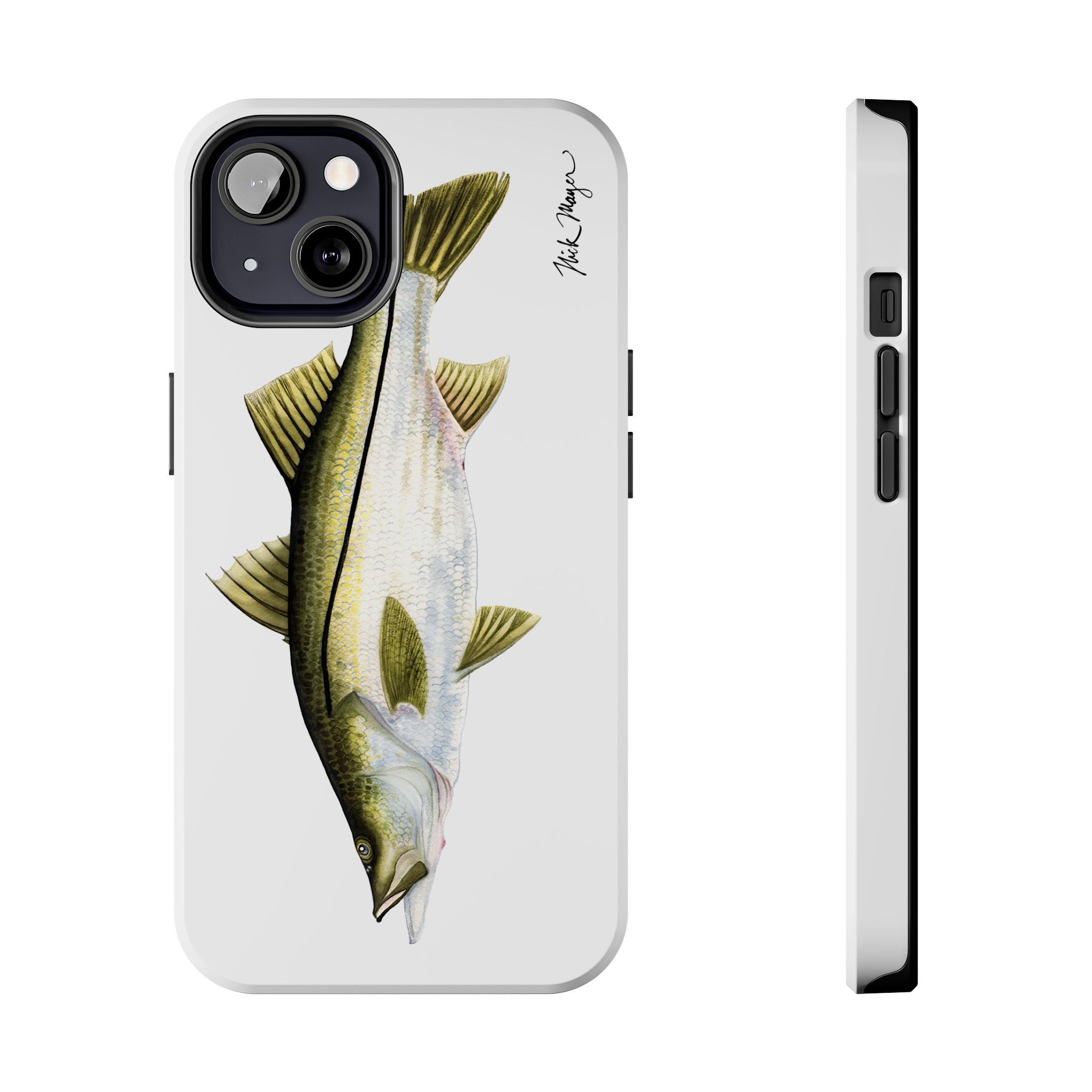 Snook White Phone Case (iPhone)